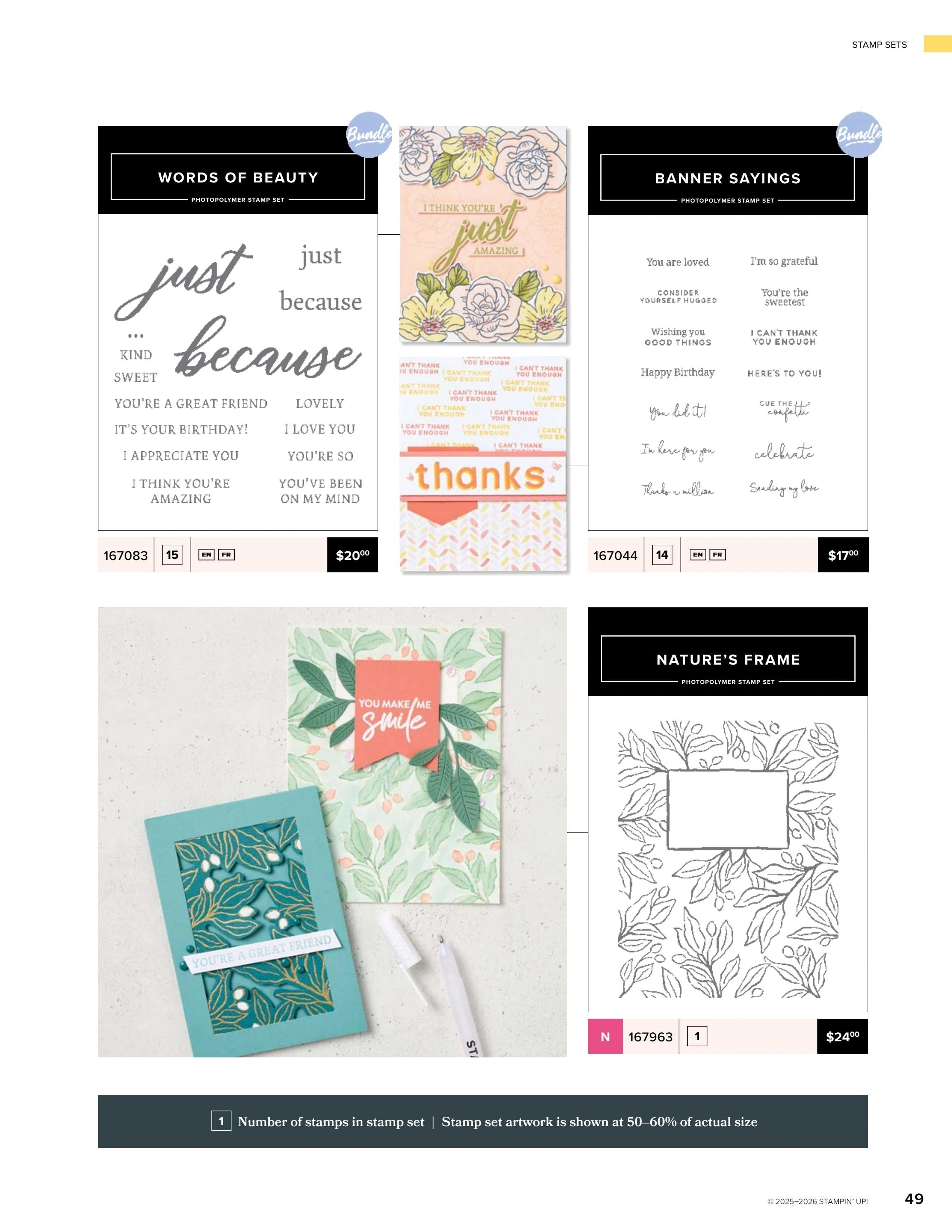 Stampin' Up! flyer page 49
