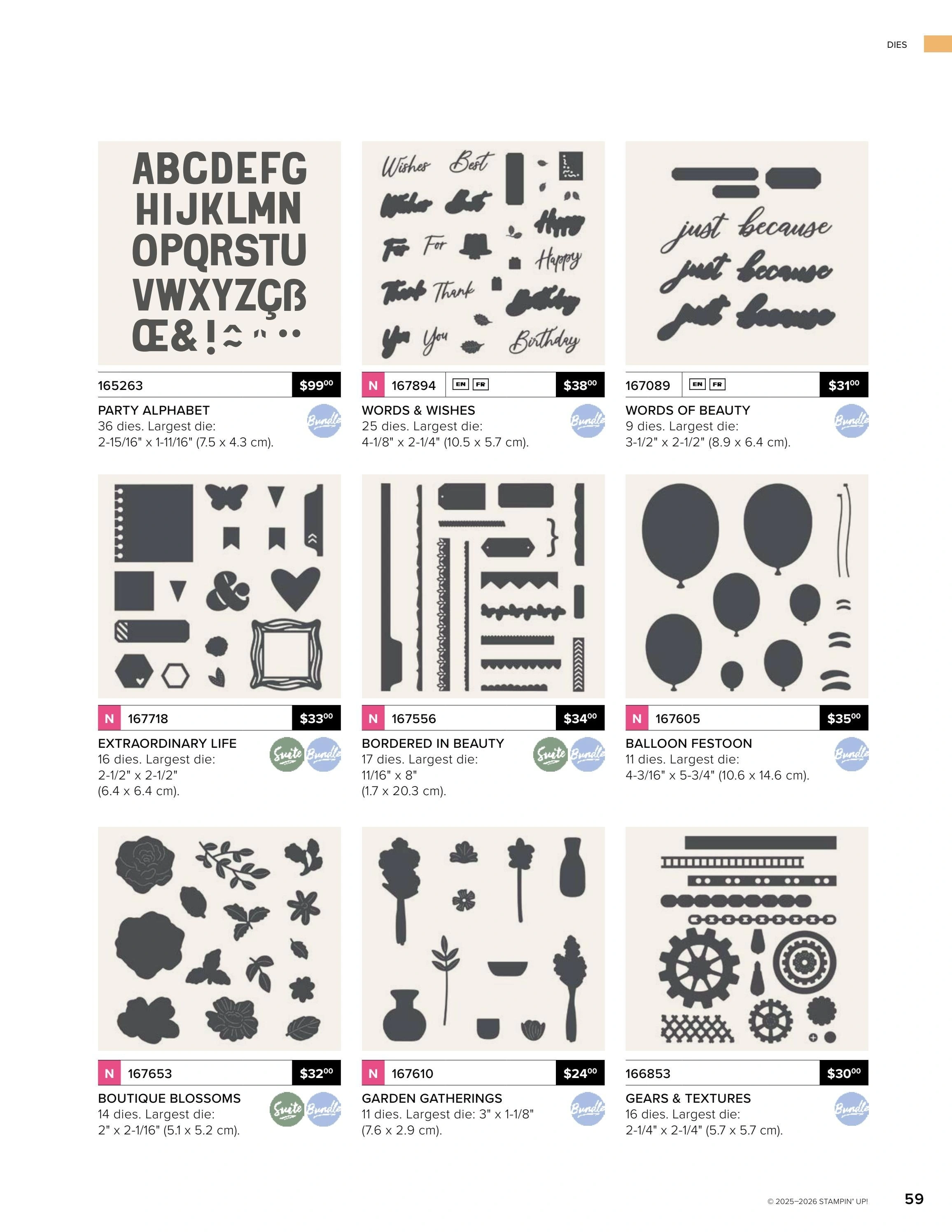 Stampin' Up! flyer page 59