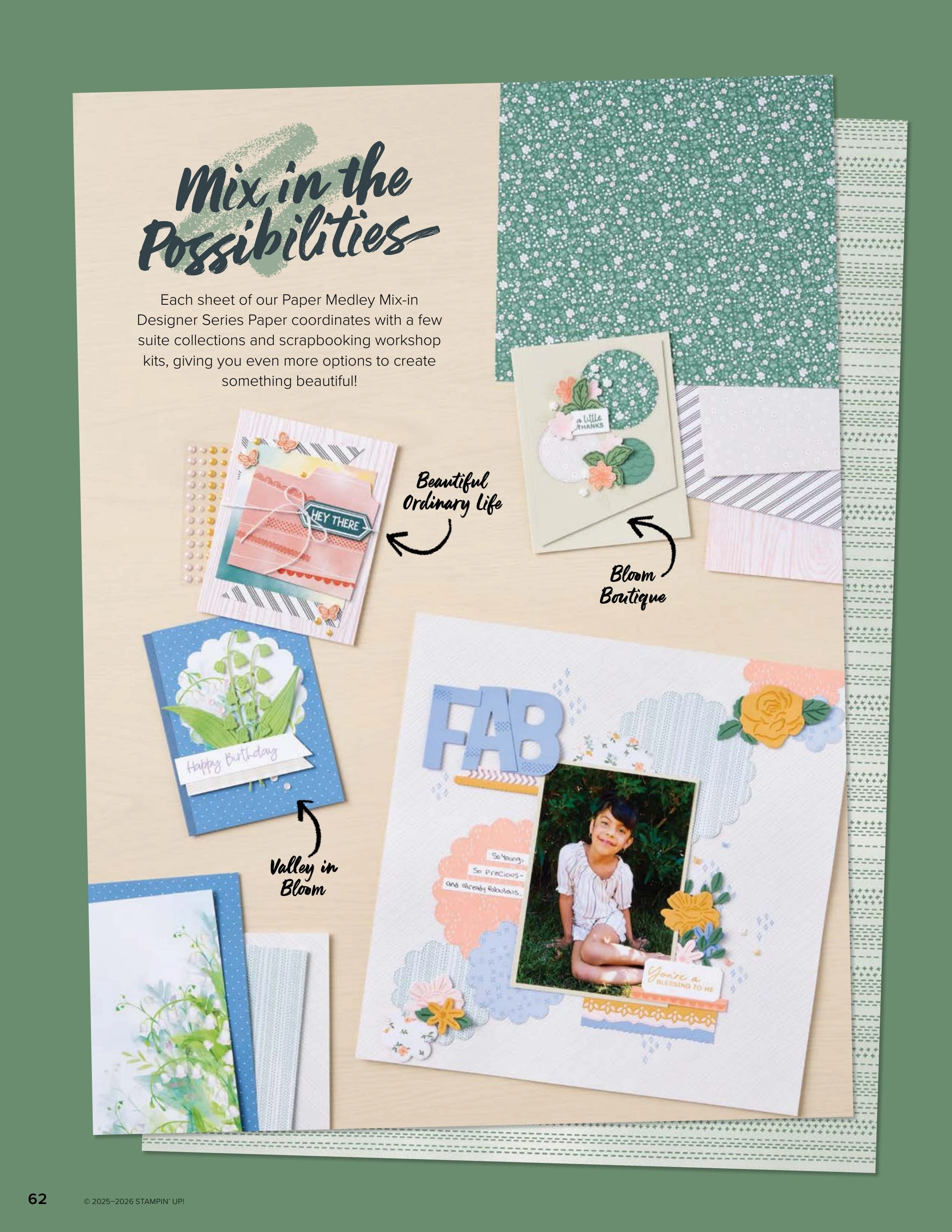 Stampin' Up! flyer page 62