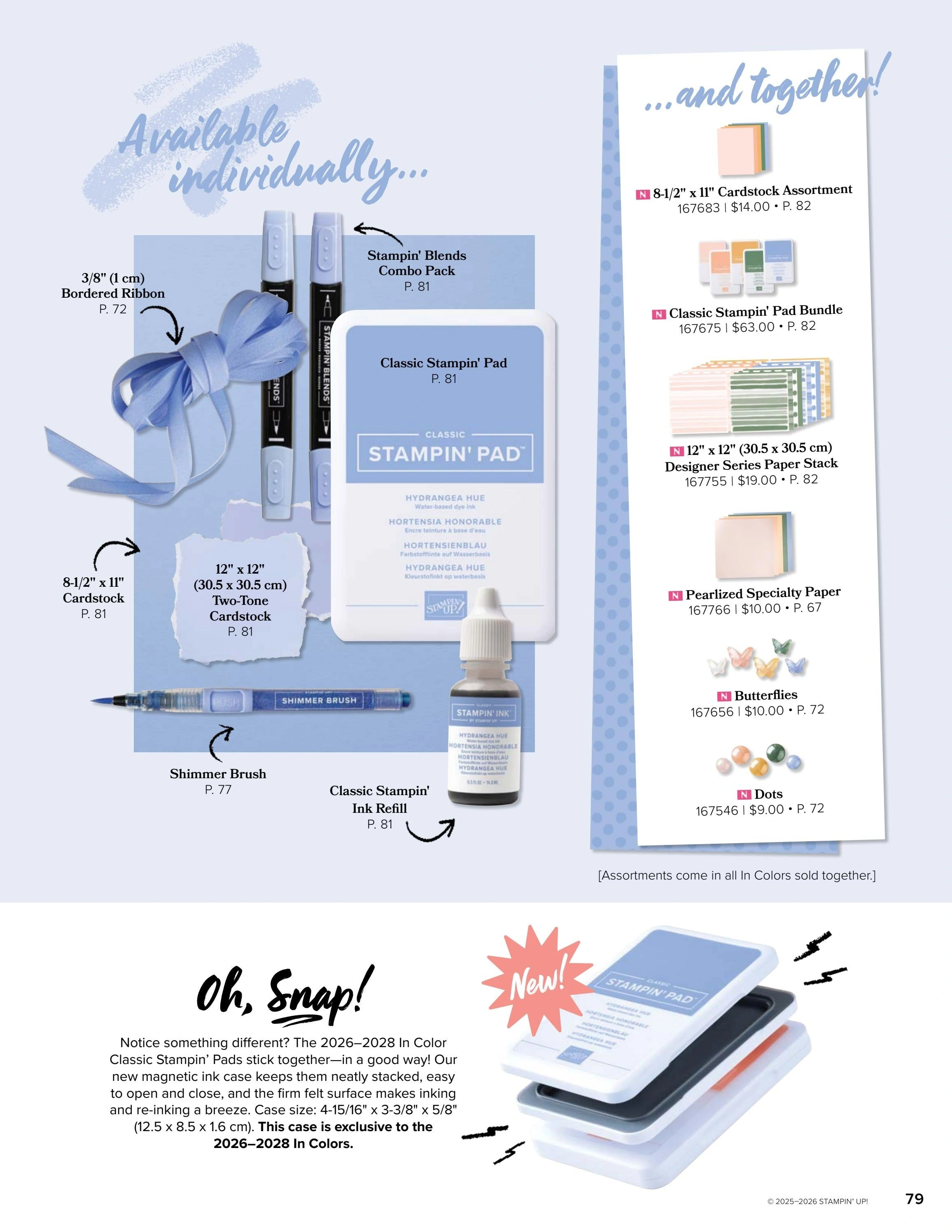 Stampin' Up! flyer page 79