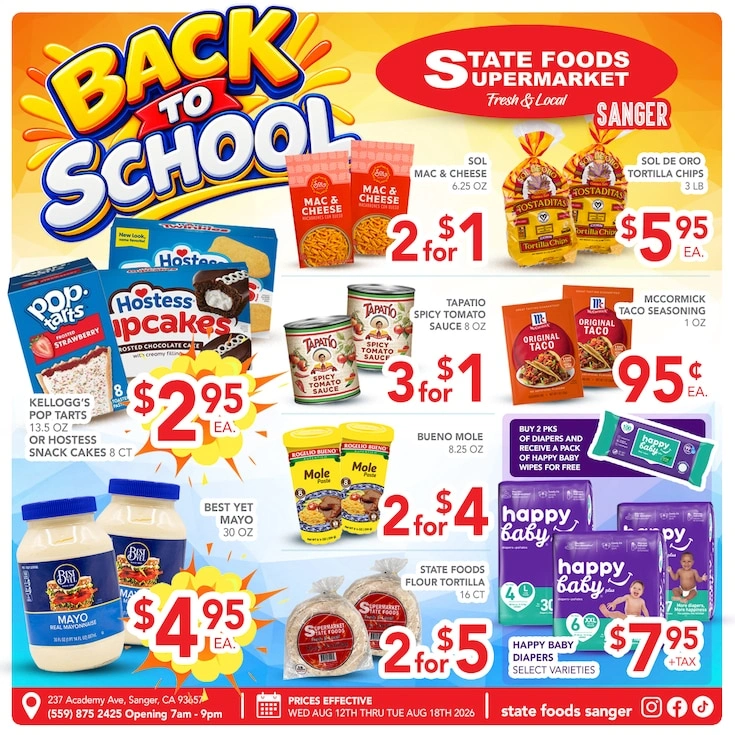 State Foods Supermarket flyer page 3