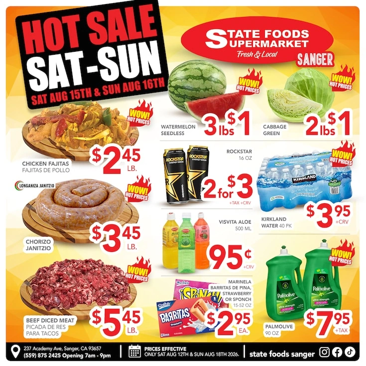 State Foods Supermarket flyer page 8