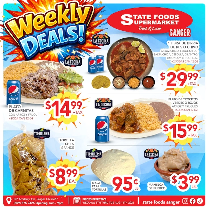 State Foods Supermarket flyer page 4