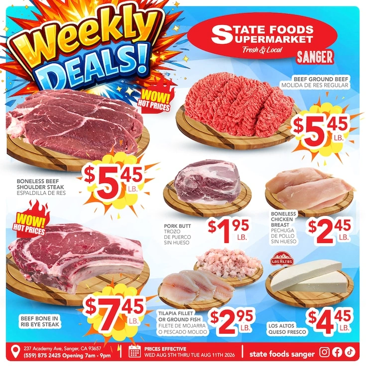 State Foods Supermarket flyer page 5