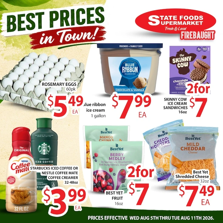 State Foods Supermarket flyer page 4