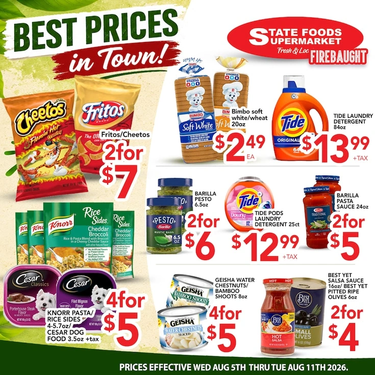 State Foods Supermarket flyer page 5