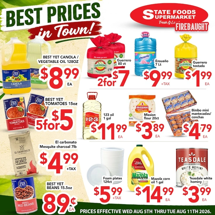 State Foods Supermarket flyer page 6