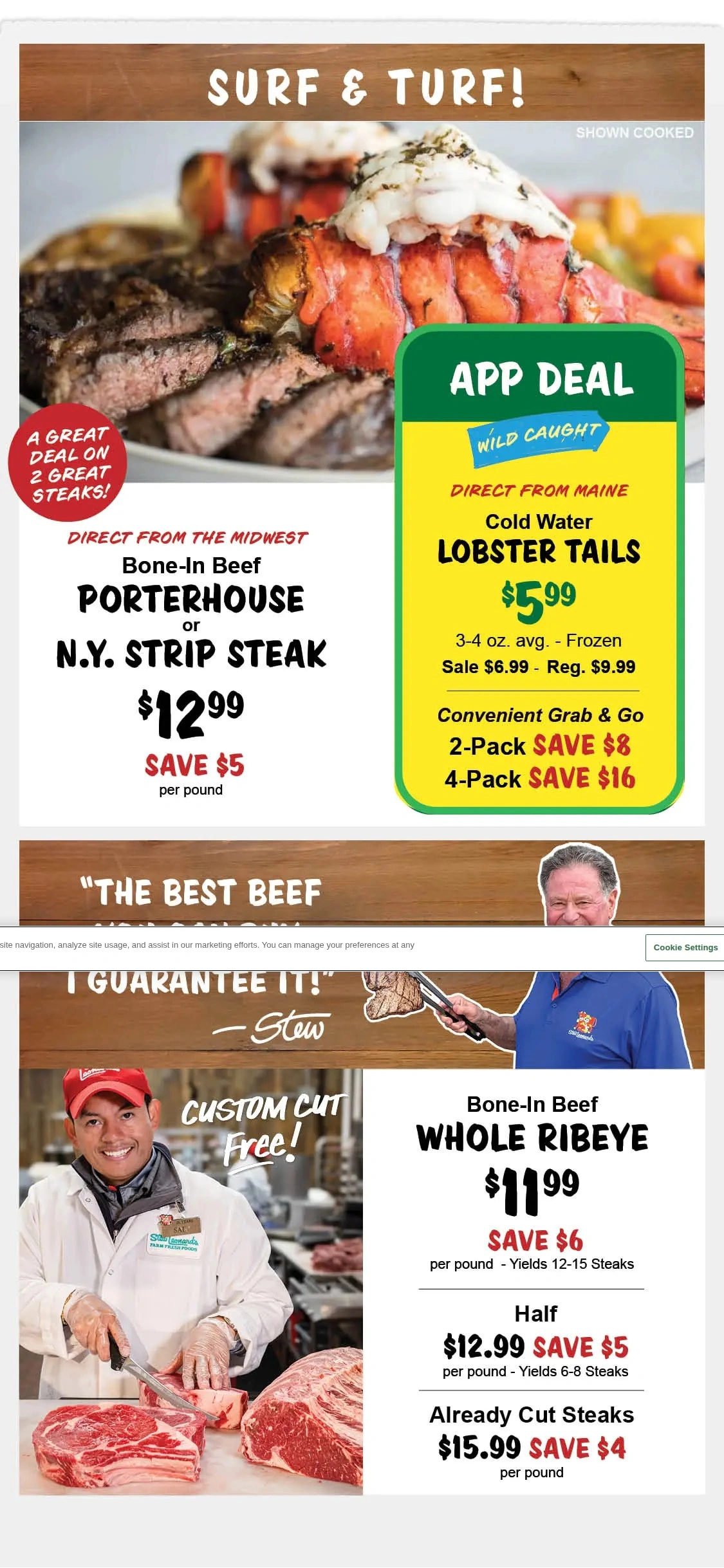 Stew Leonard's flyer page 2
