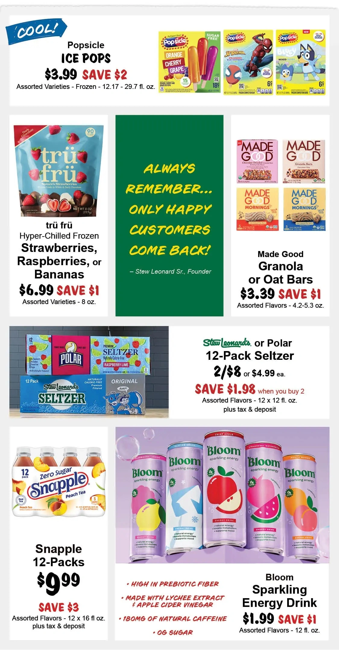 Stew Leonard's flyer page 10
