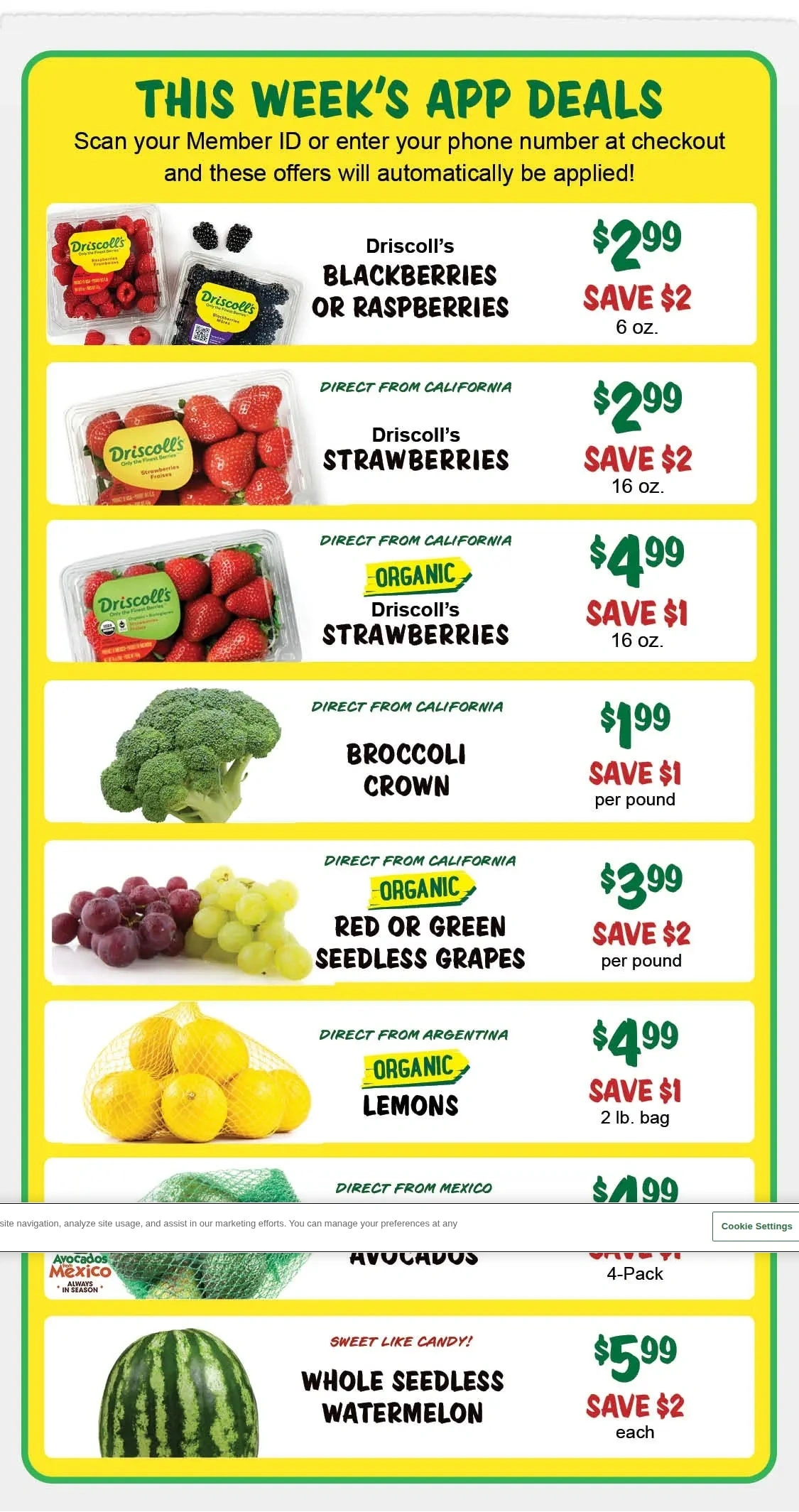 Stew Leonard's flyer page 4