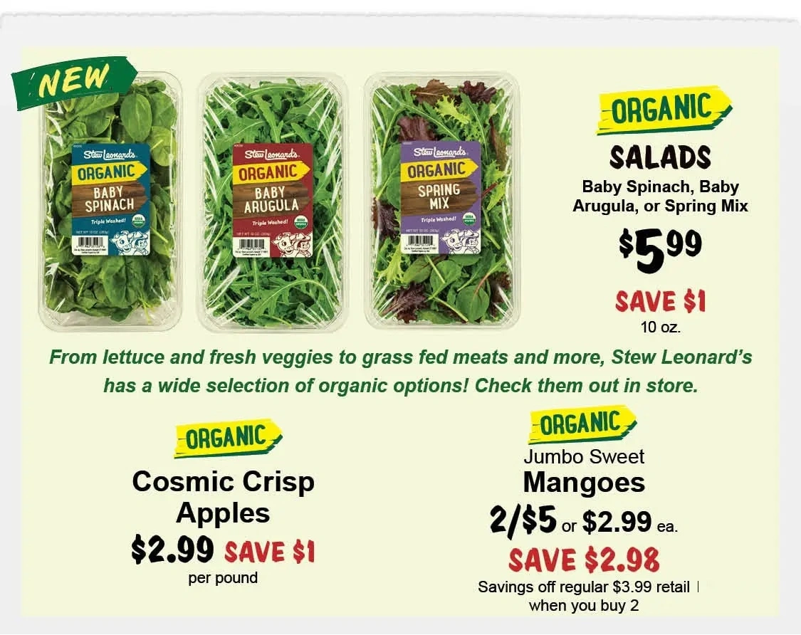 Stew Leonard's flyer page 6