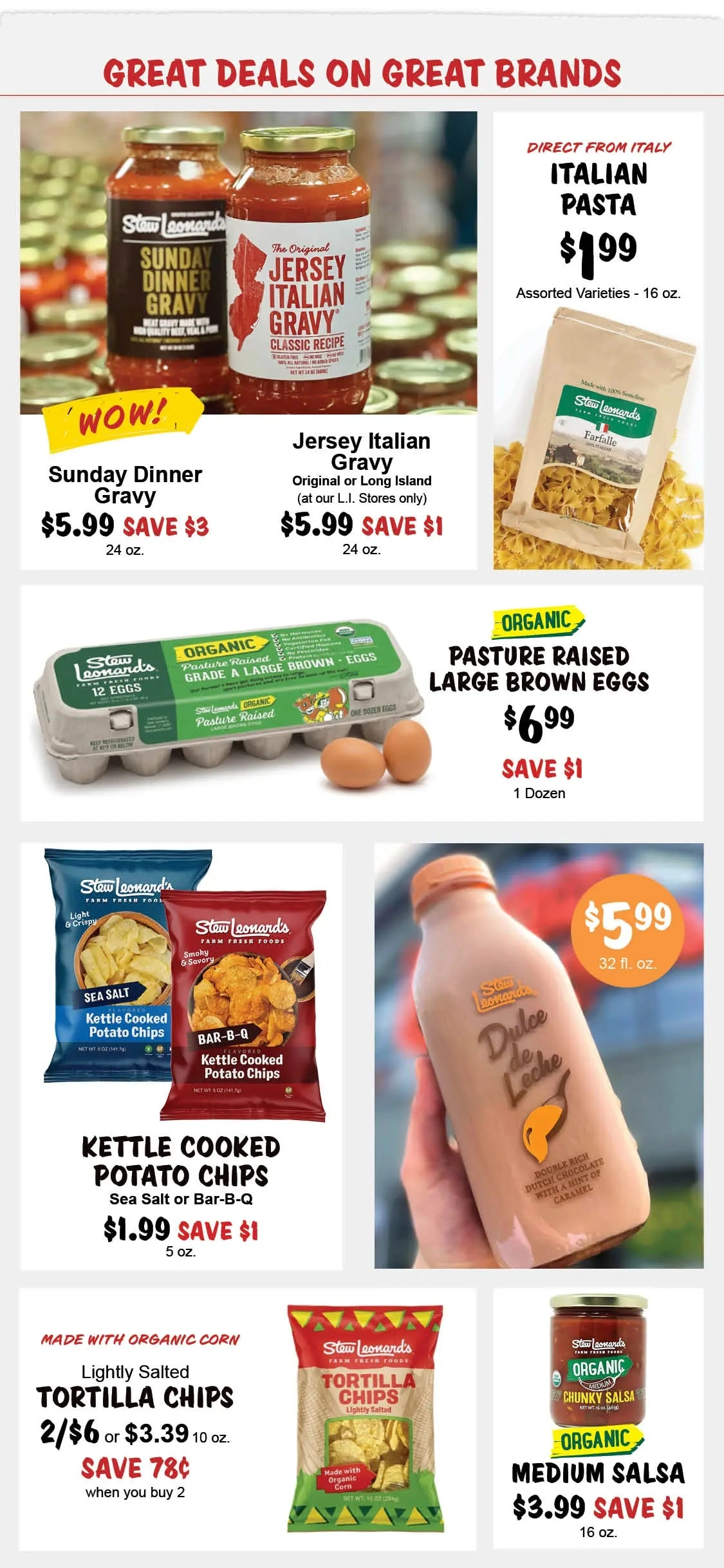 Stew Leonard's flyer page 11