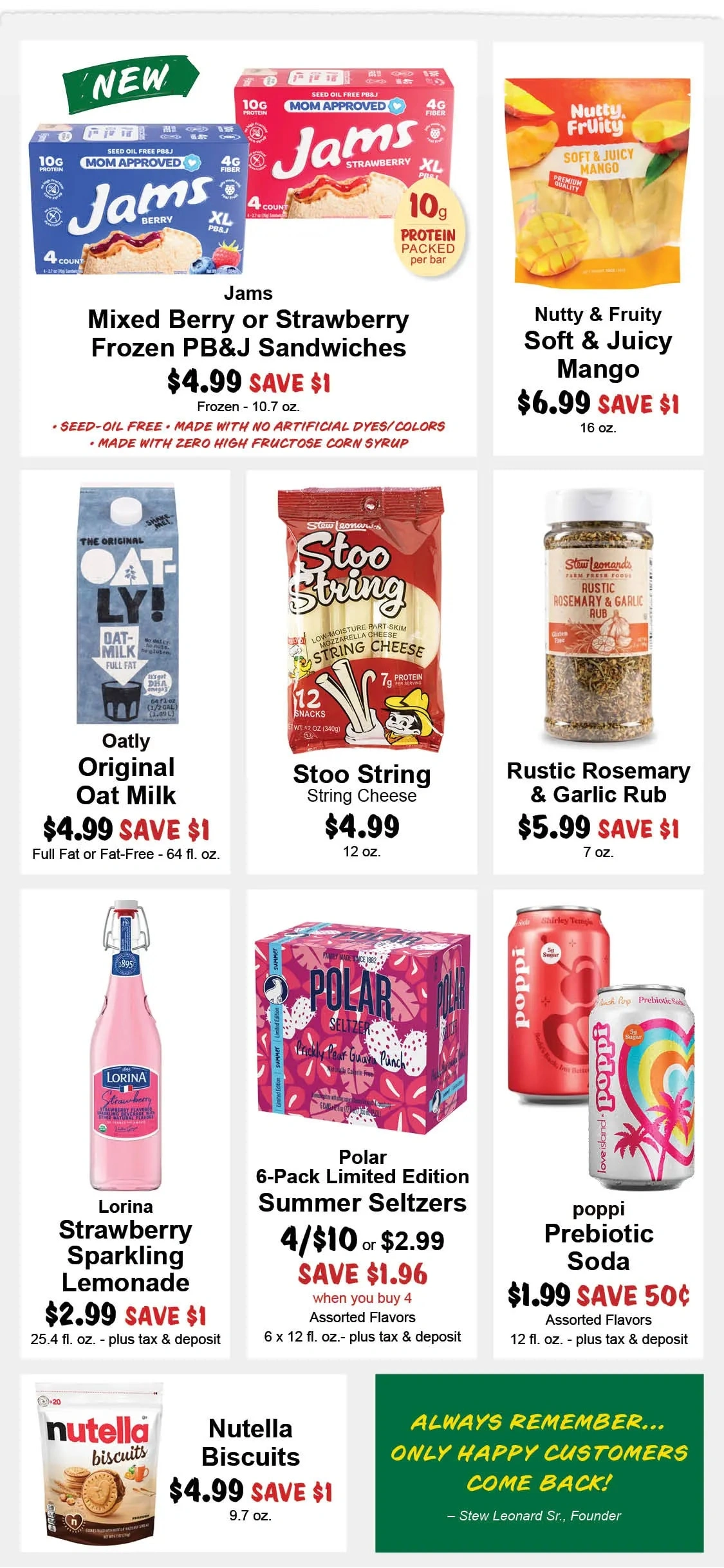 Stew Leonard's flyer page 12