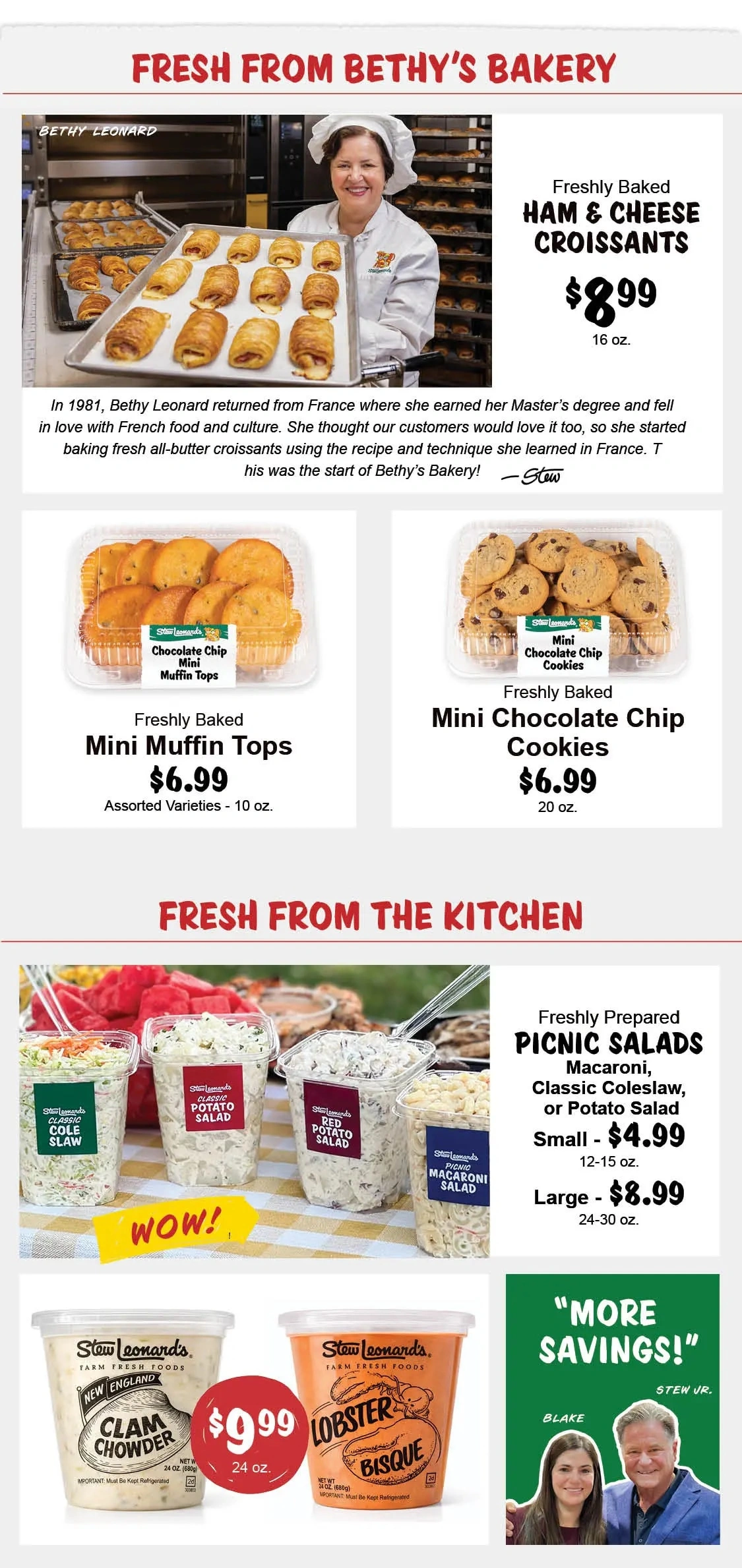 Stew Leonard's flyer page 14