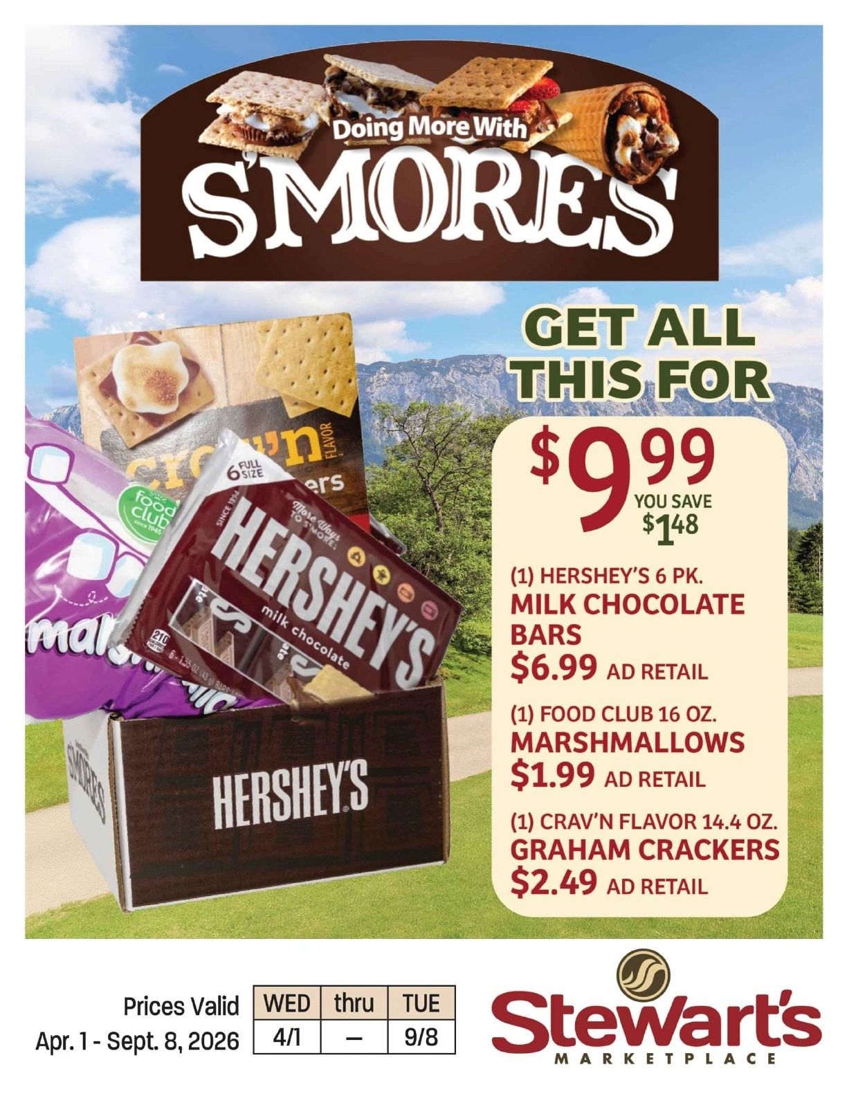 Stewart's Marketplace flyer page 1