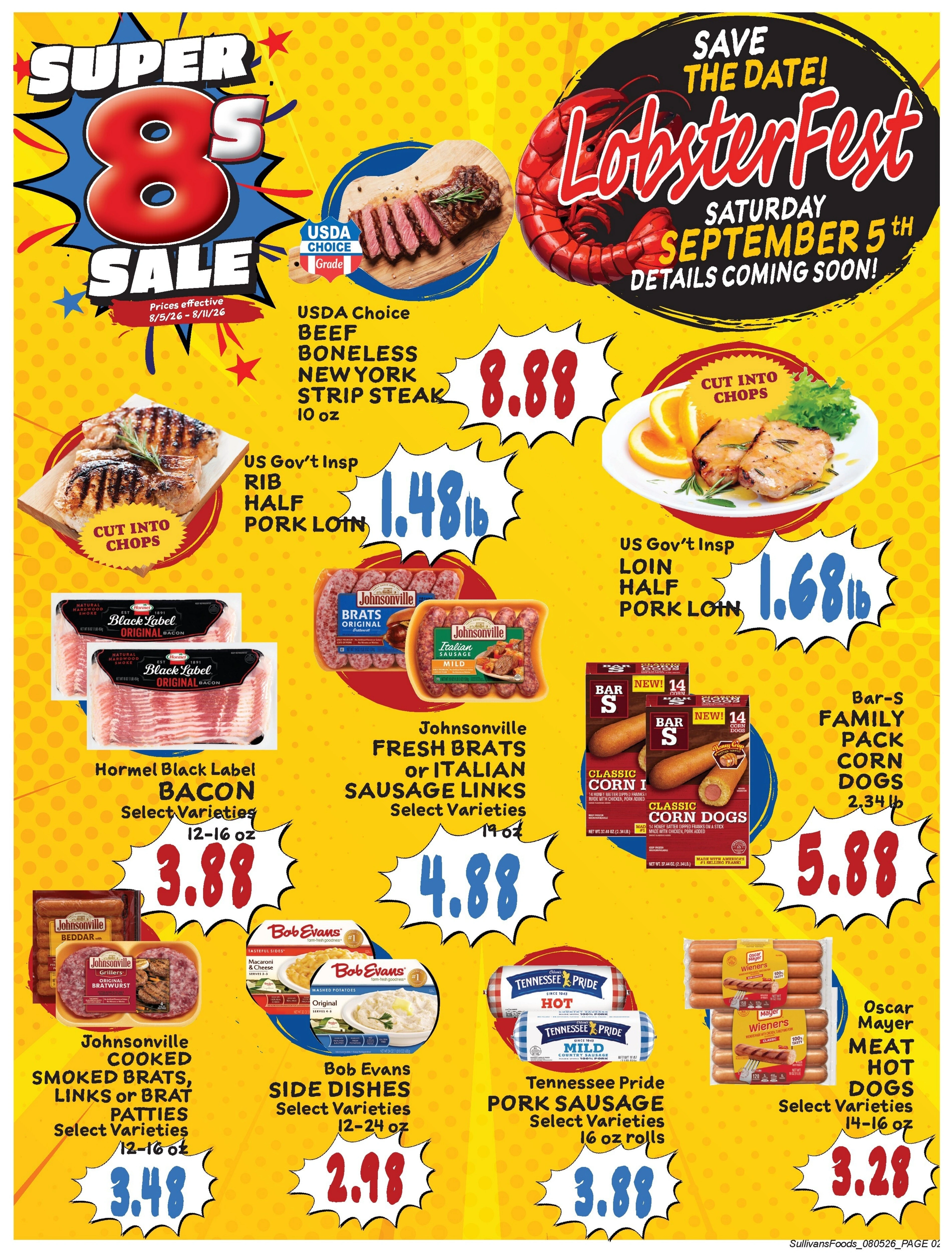 Sullivan's Foods flyer page 2