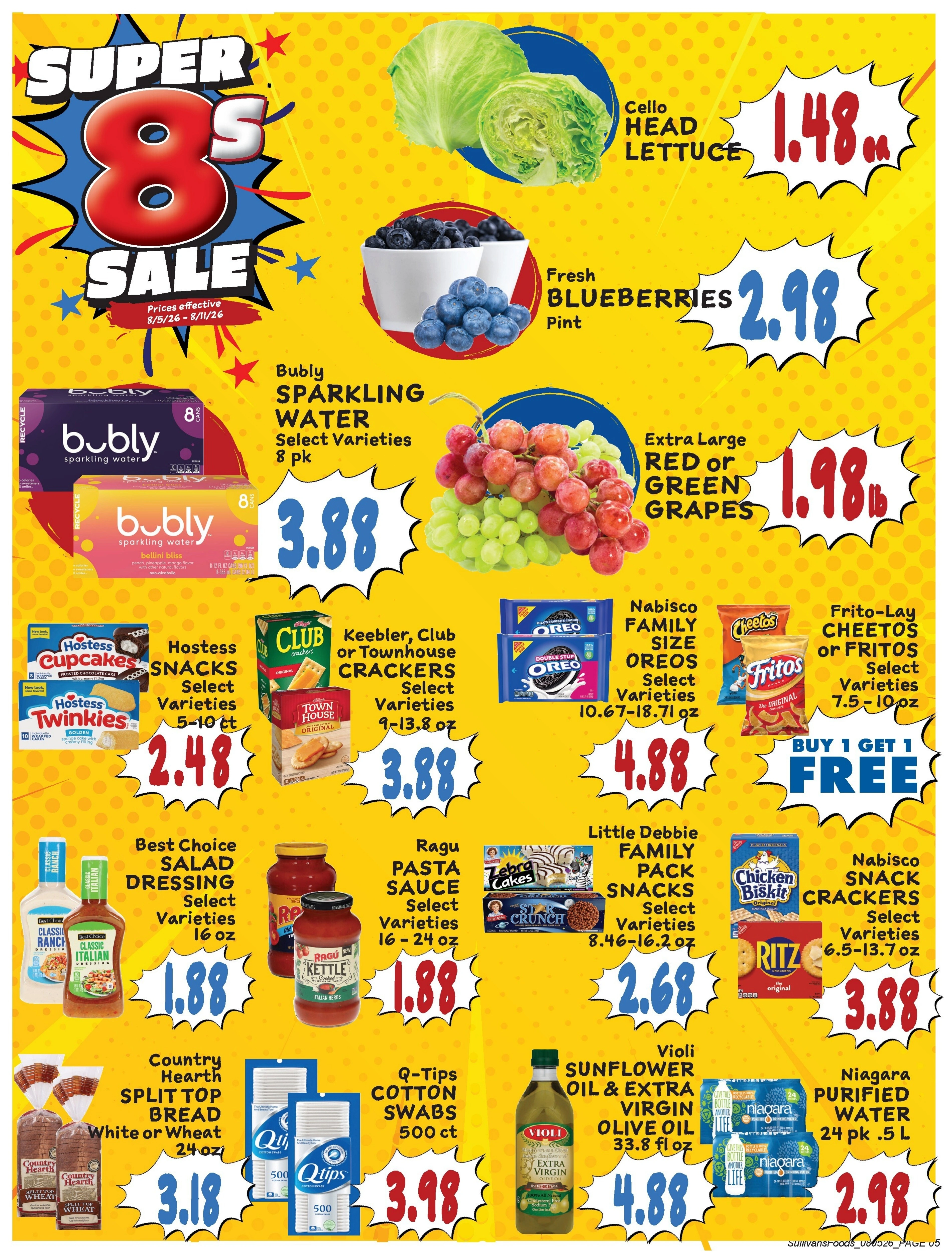 Sullivan's Foods flyer page 5