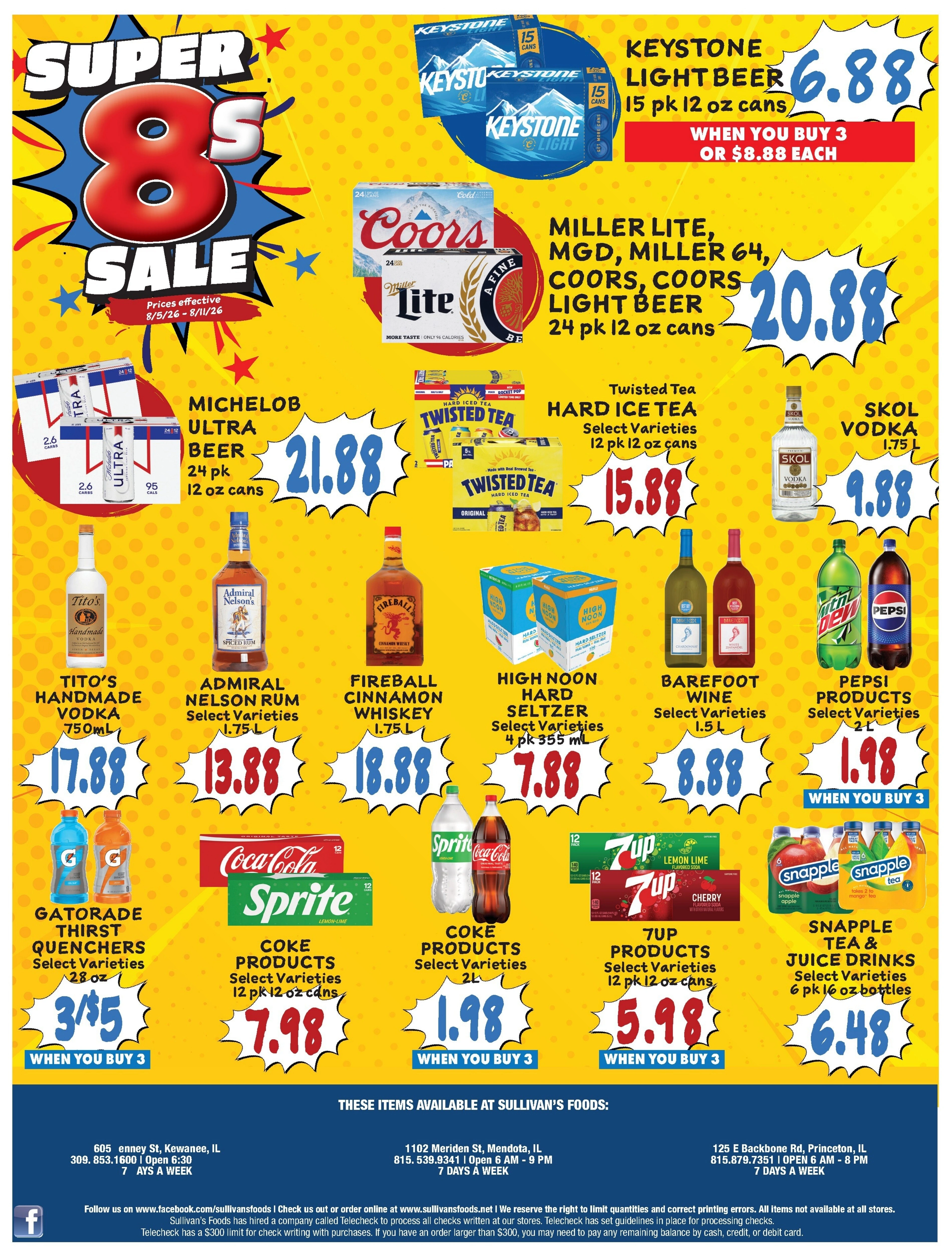 Sullivan's Foods flyer page 6