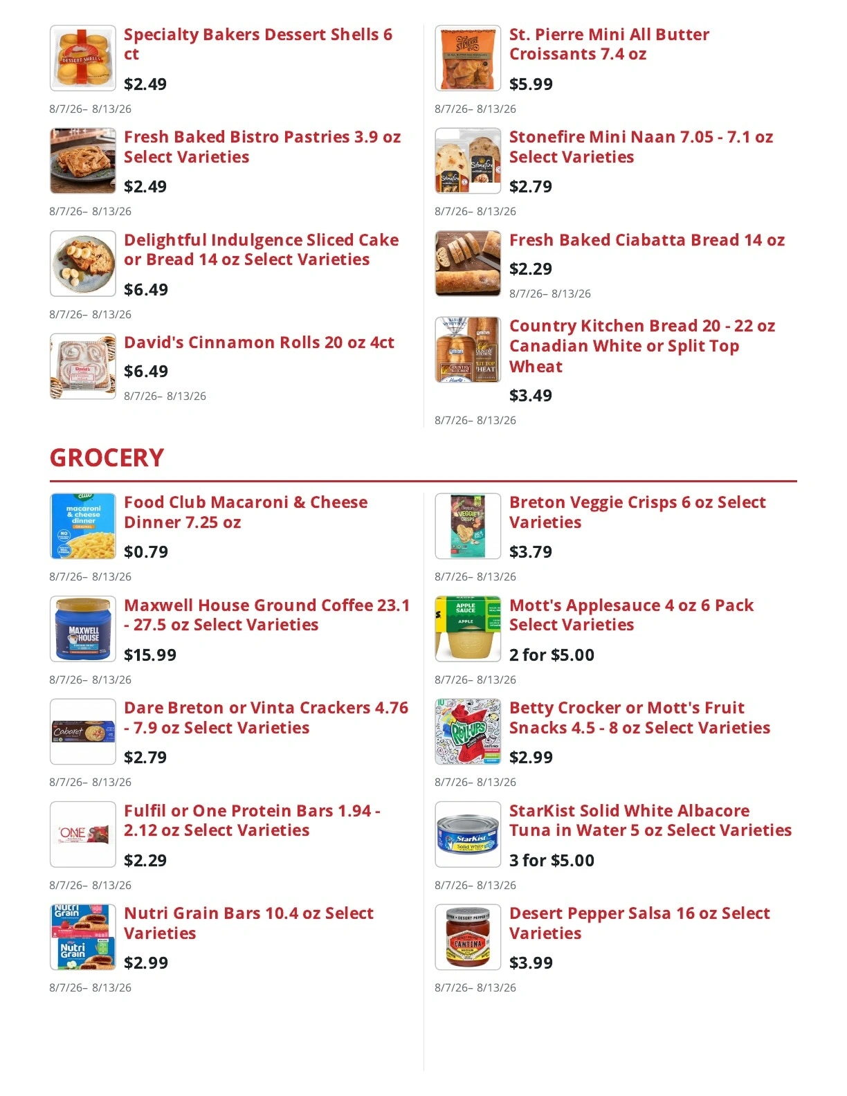 Sully's Superette flyer page 6