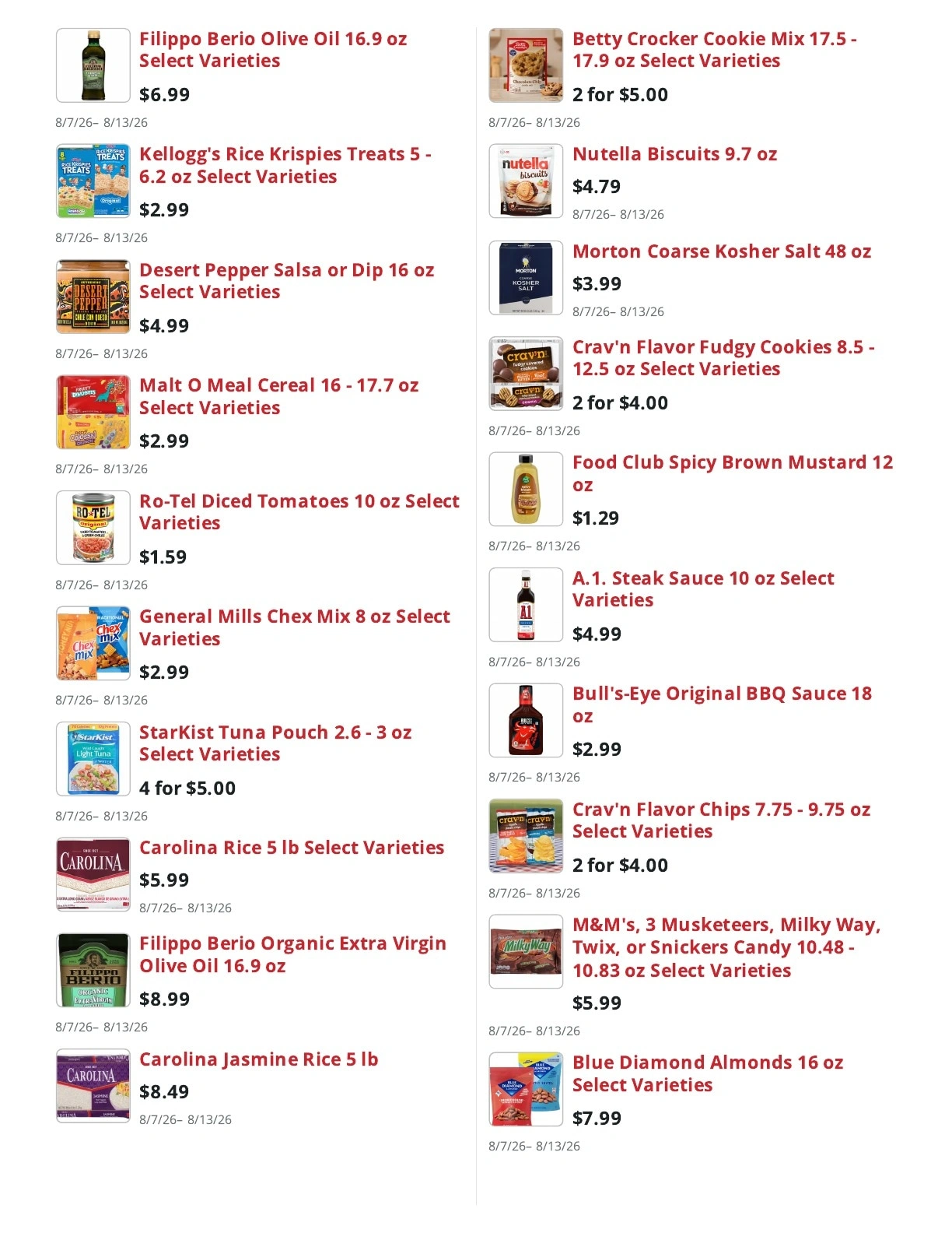 Sully's Superette flyer page 7