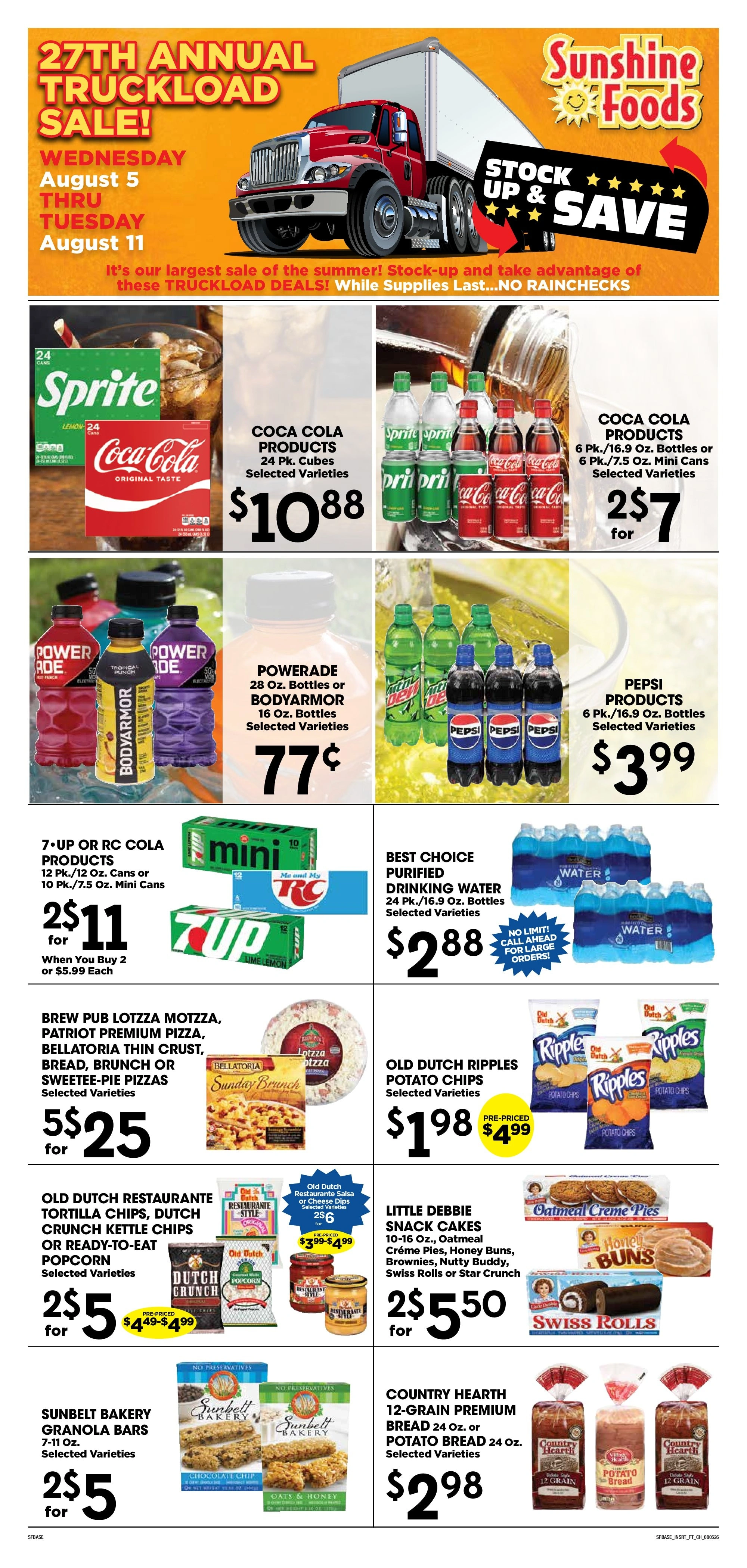 Sunshine Foods flyer page 9