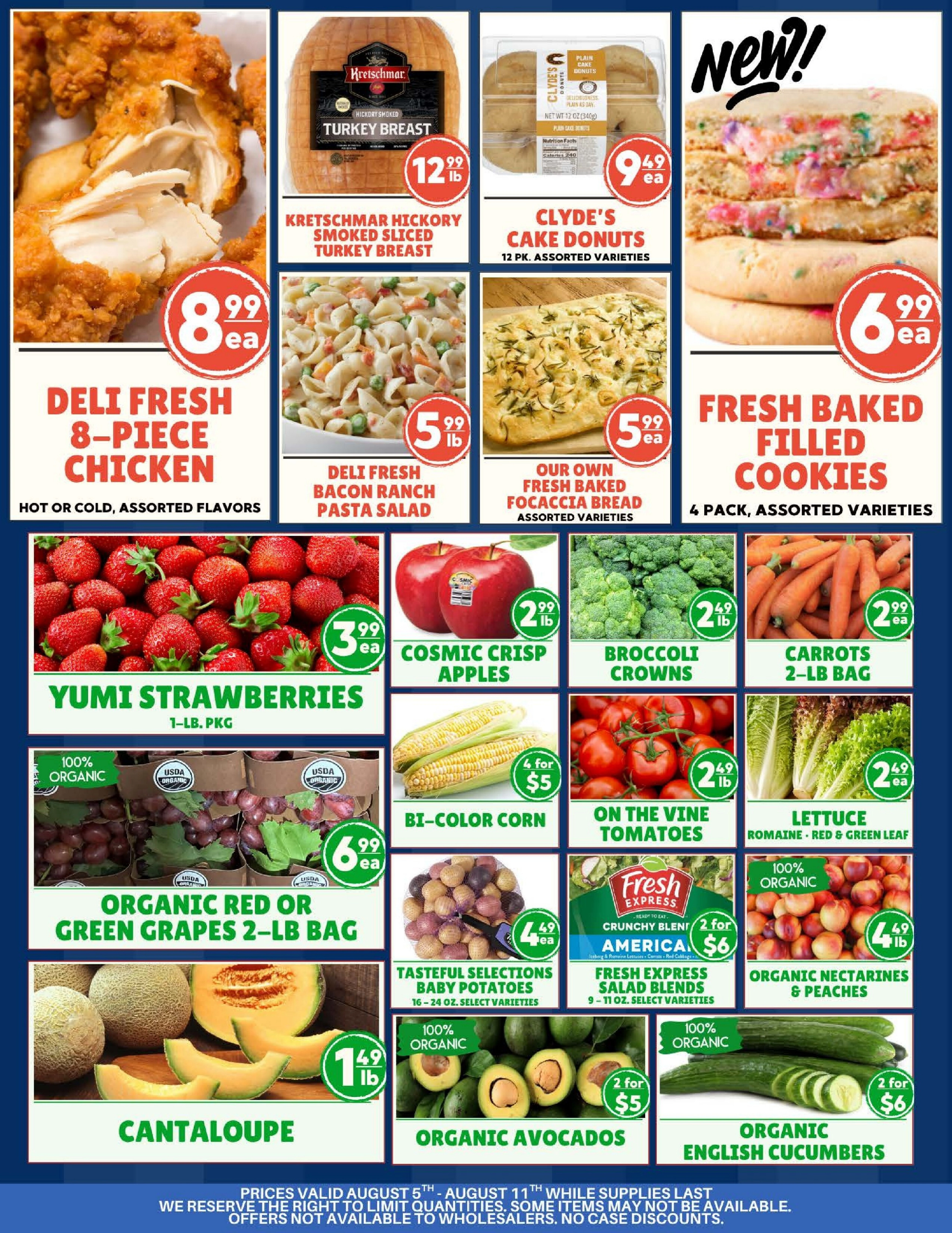 Super Bear IGA flyer page 1