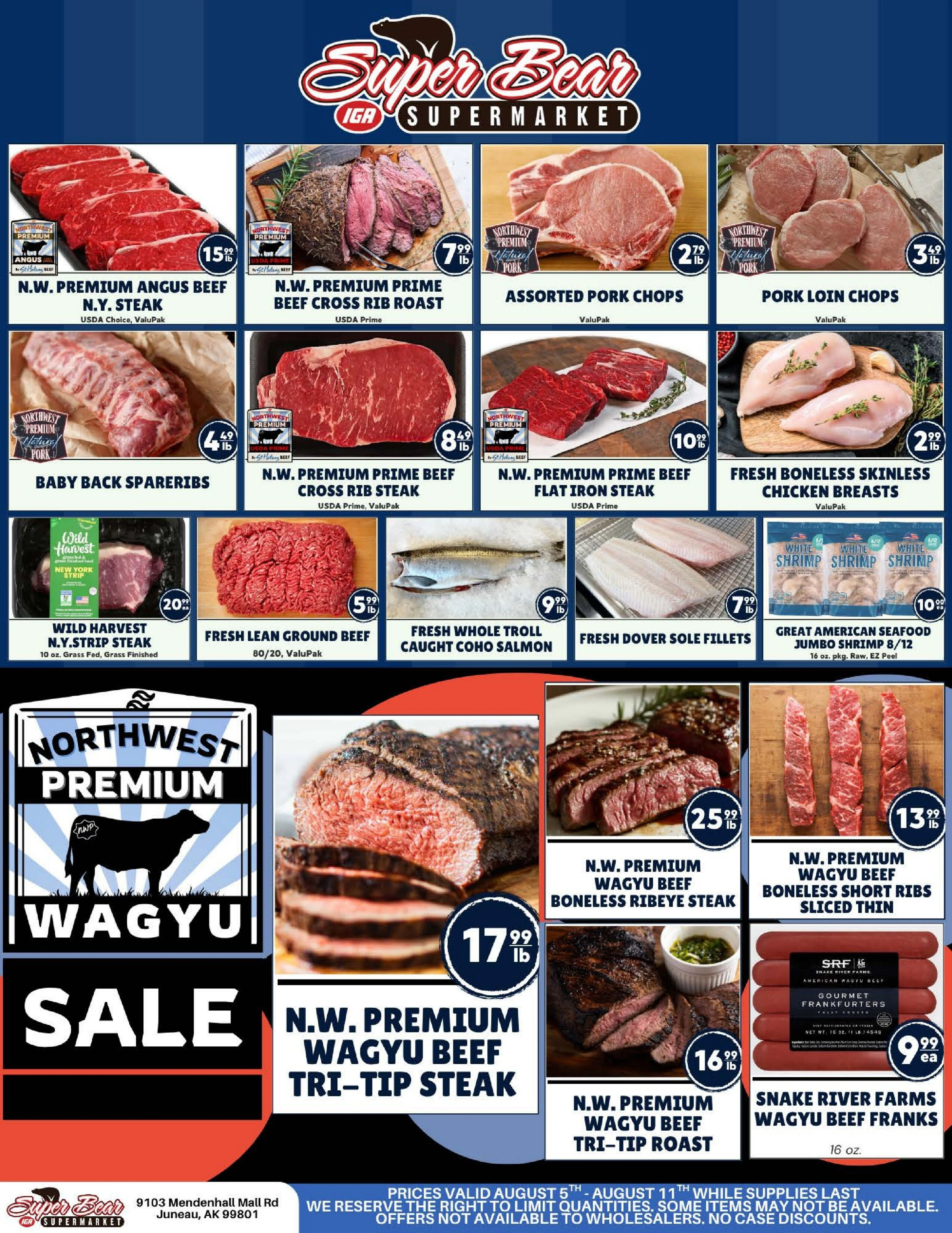 Super Bear IGA flyer page 2