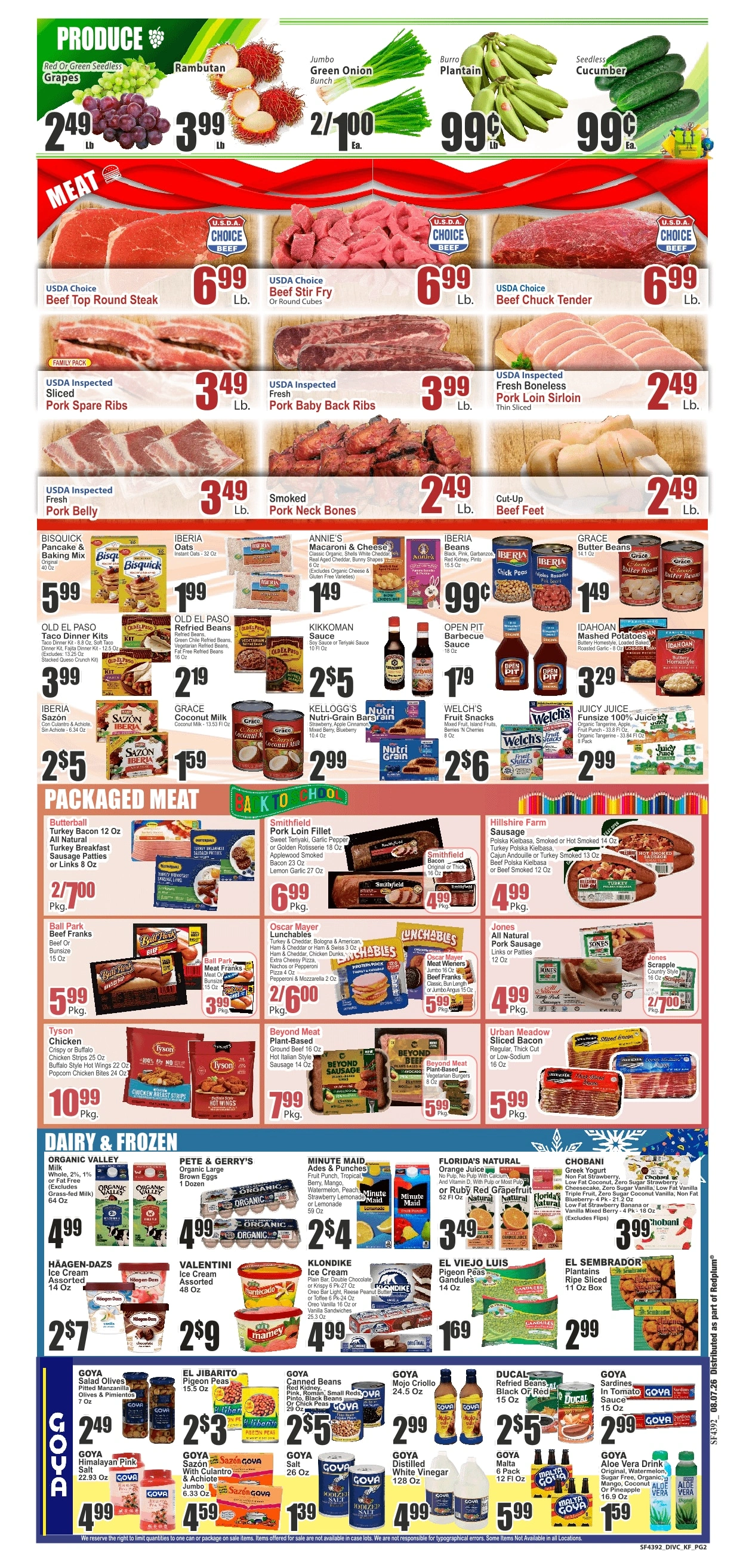 SuperFresh Supermarkets flyer page 2