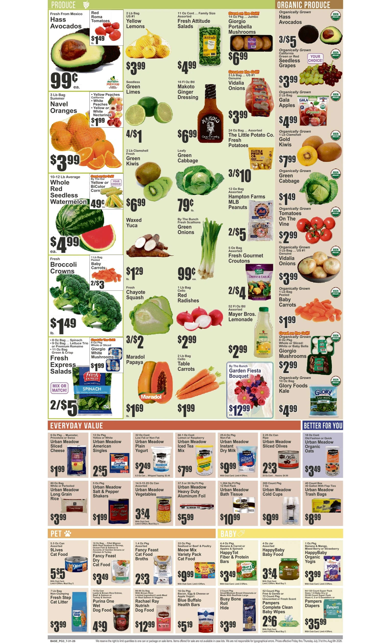 SuperFresh Supermarkets flyer page 4