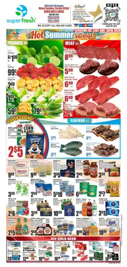 SuperFresh Supermarkets Weekly Ad