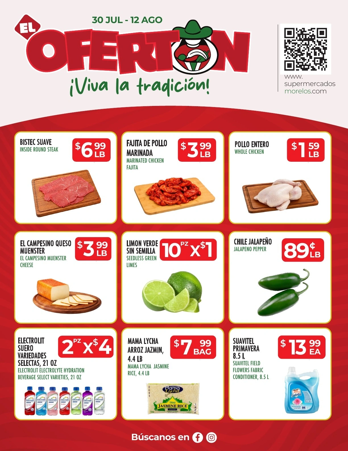 Supermercados Morelos flyer page 1