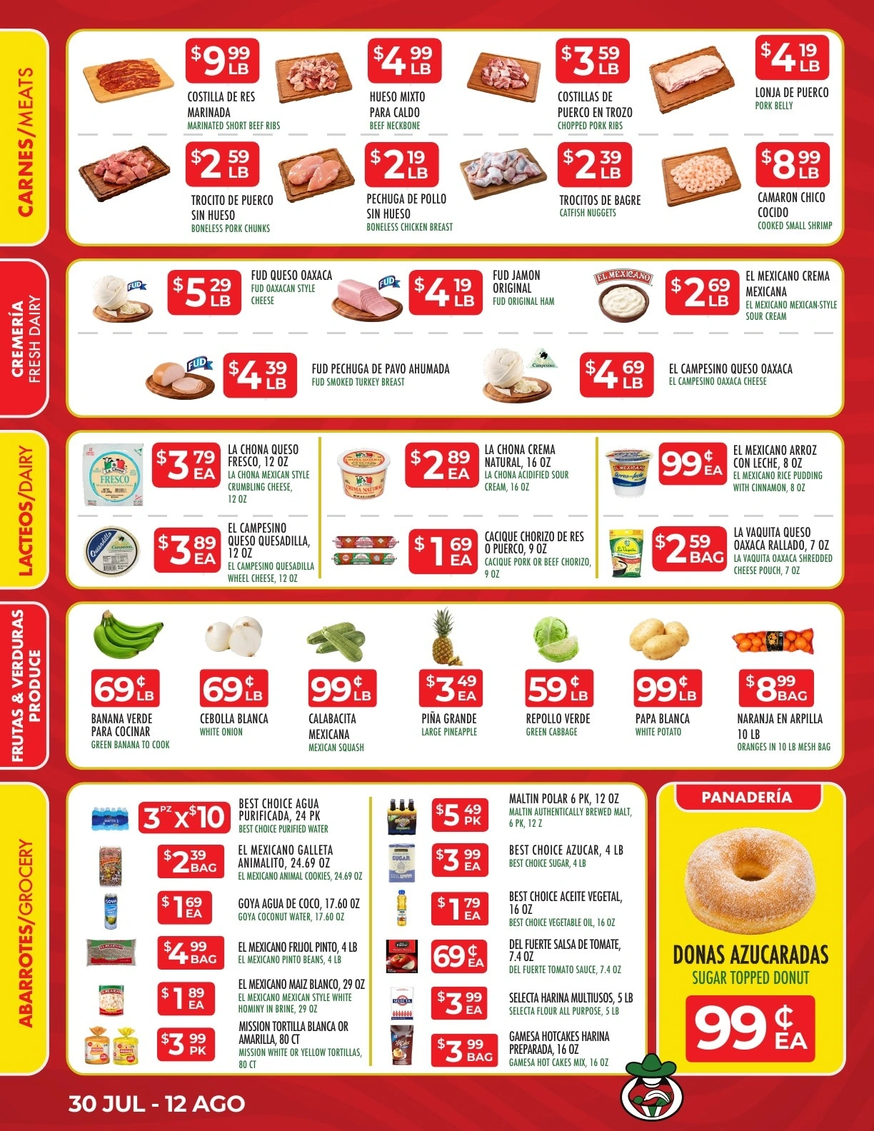 Supermercados Morelos flyer page 2