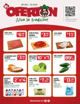 Supermercados Morelos Biweekly Specials