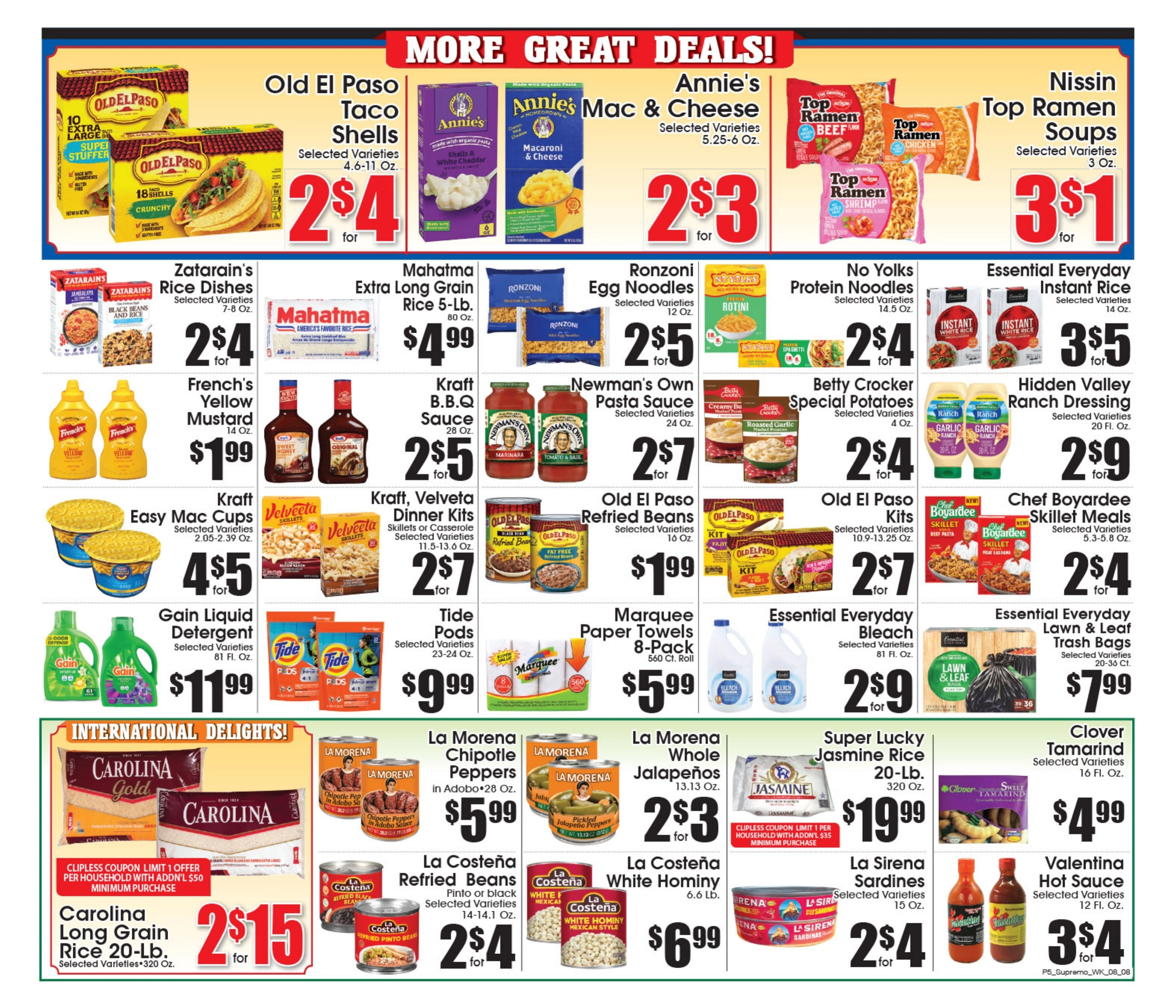 Supremo Food Markets flyer page 5