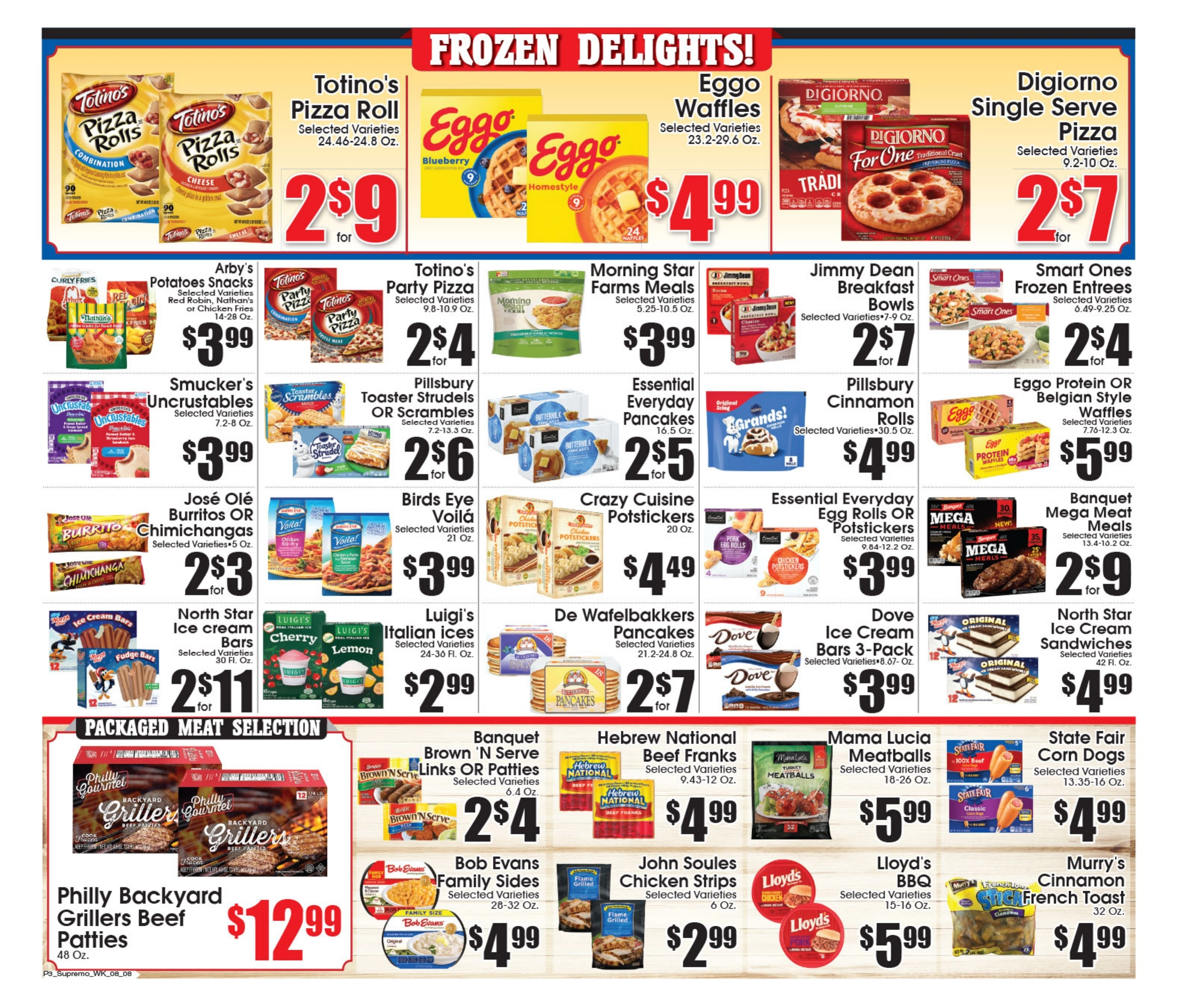 Supremo Food Markets flyer page 3