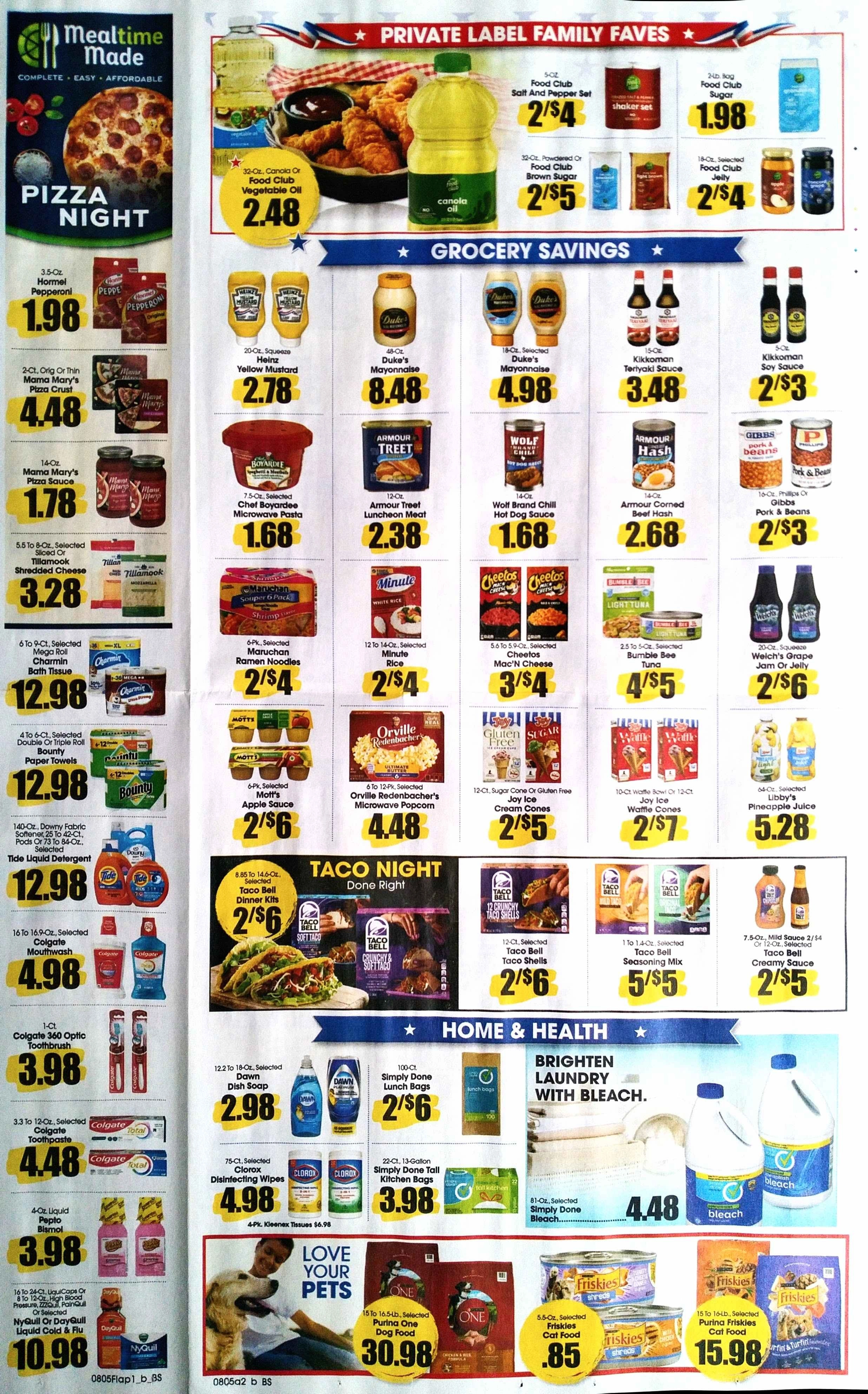 Swansea Bi-Rite Galaxy Foods flyer page 2