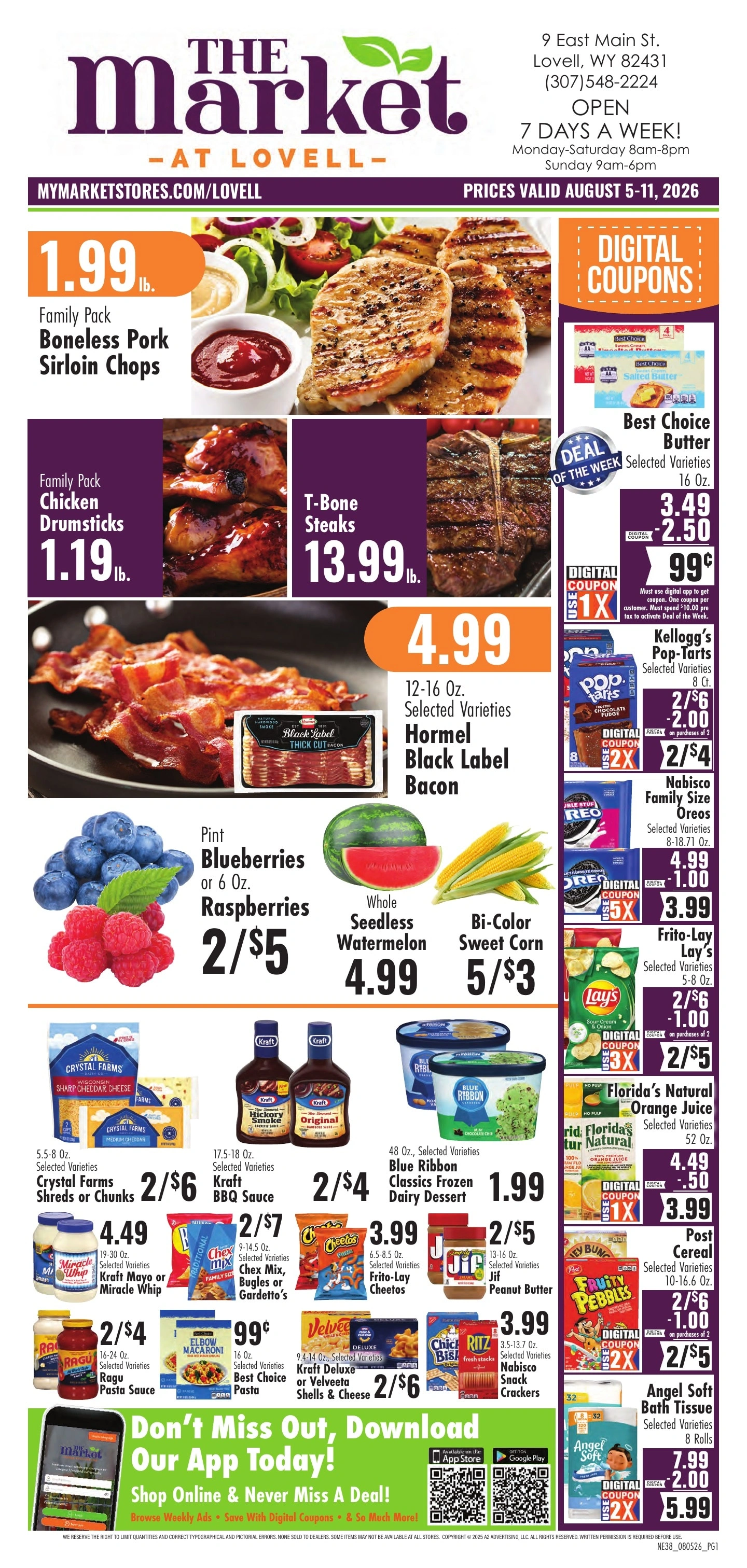 The Market at Lovell flyer page 1