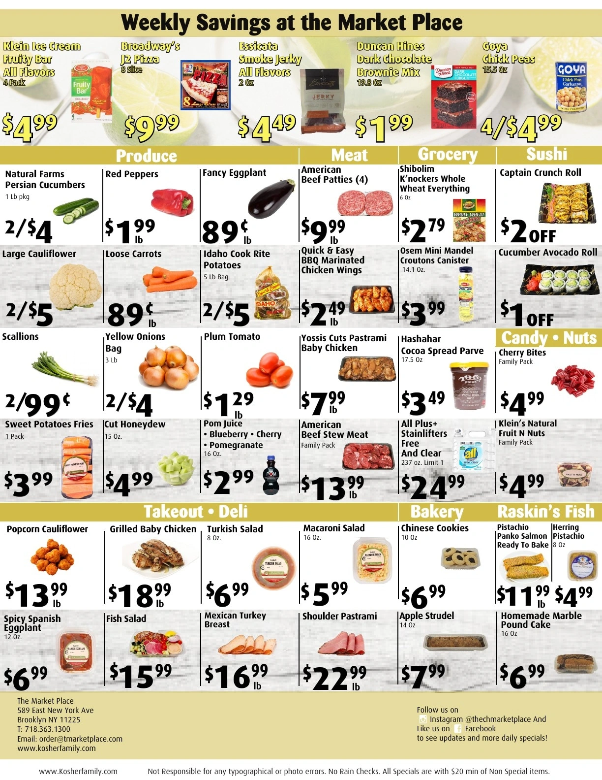 The Market Place flyer page 2