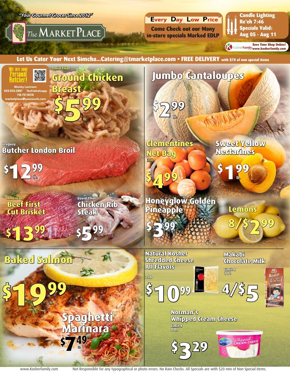 The Market Place flyer page 1