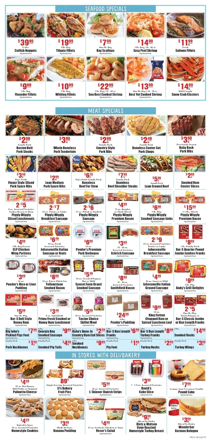 The Pig Piggly Wiggly flyer page 3