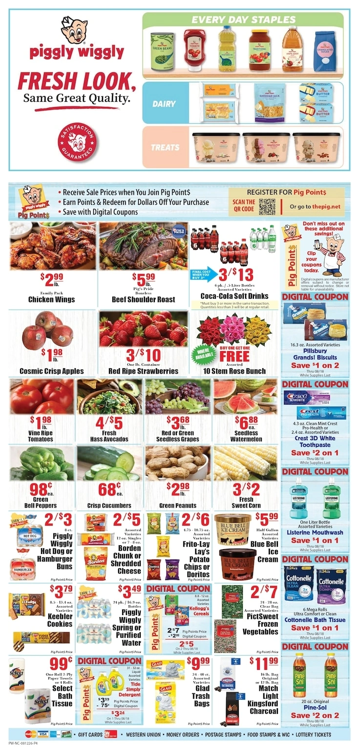 The Pig Piggly Wiggly flyer page 4