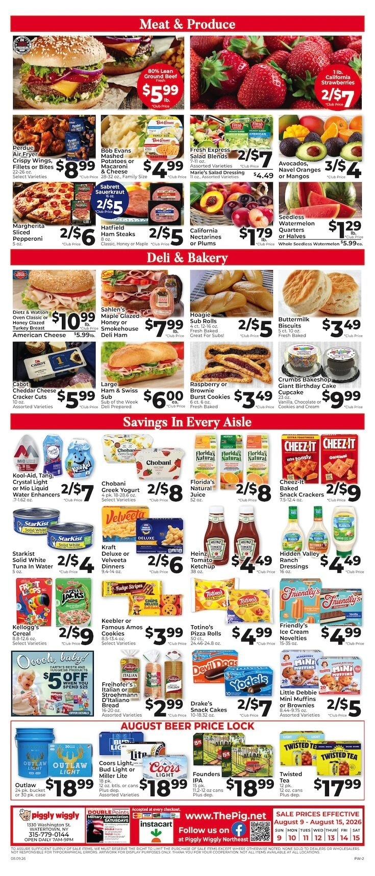 The Pig Piggly Wiggly flyer page 2