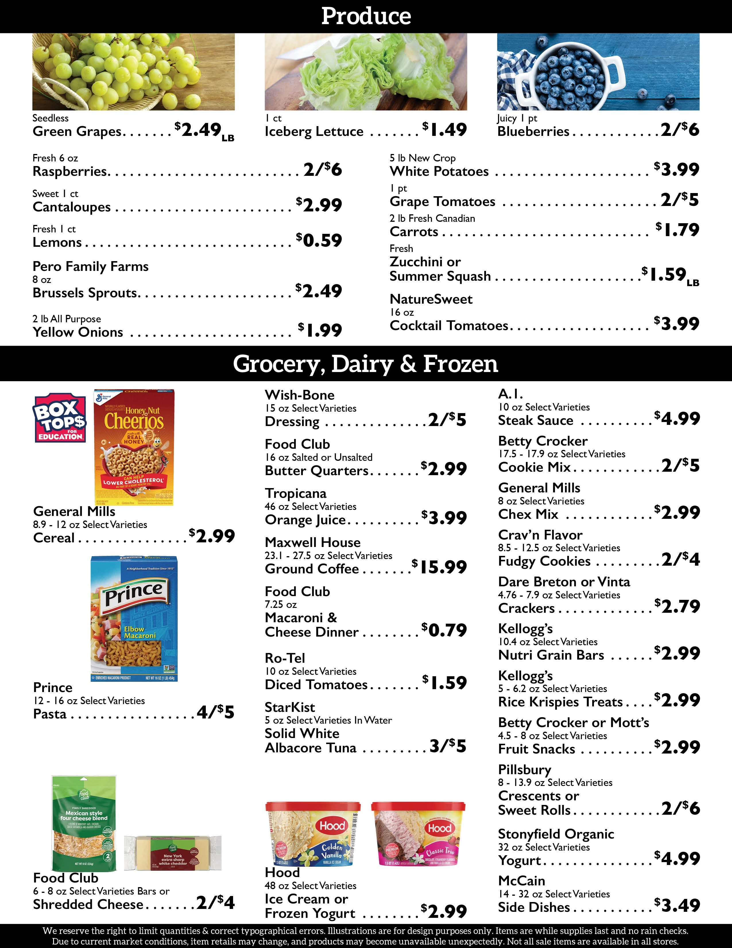 Thibault's Market flyer page 2