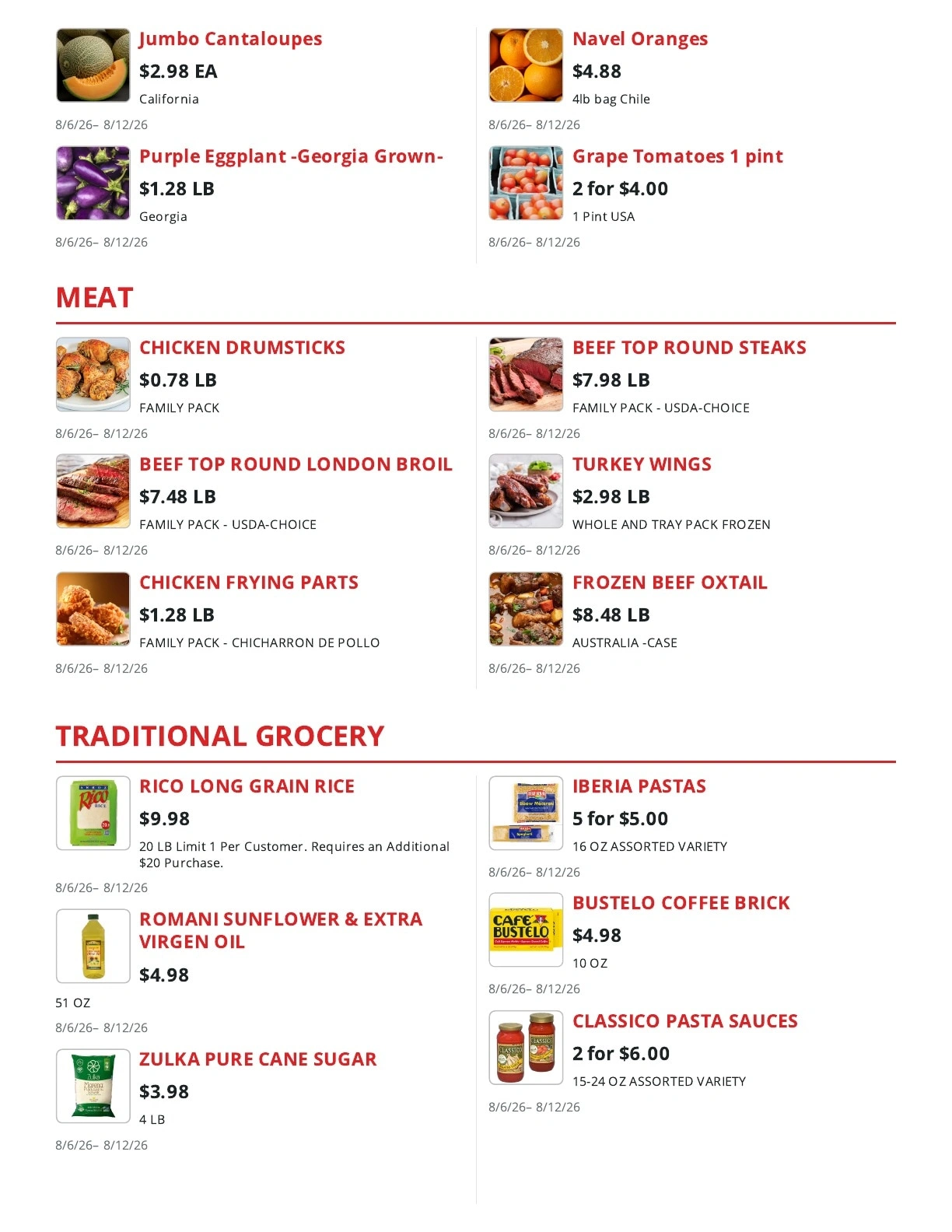 Thrifty Produce flyer page 2
