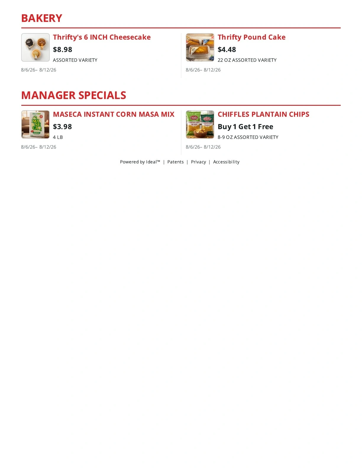 Thrifty Produce flyer page 5