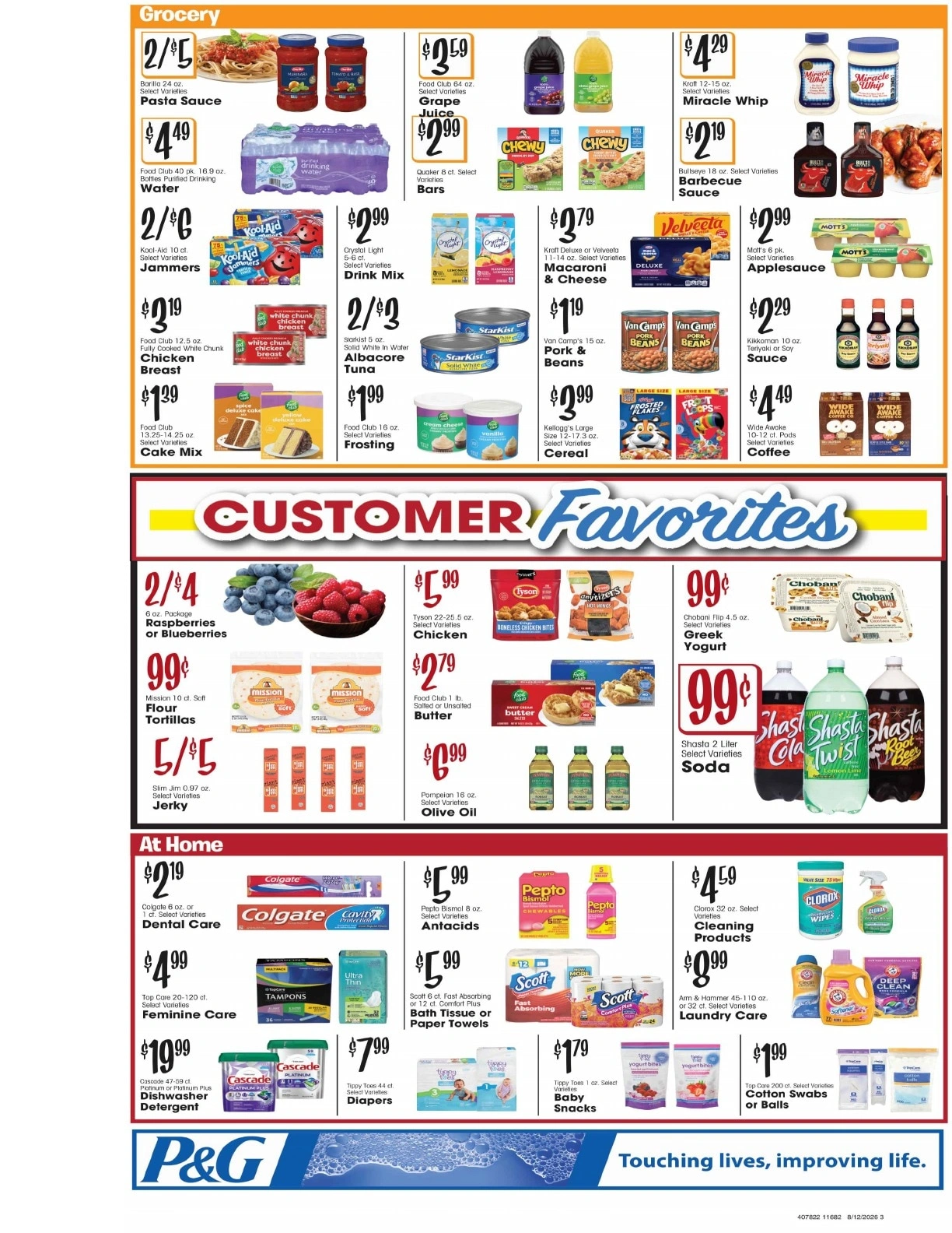 Todd's Market flyer page 3