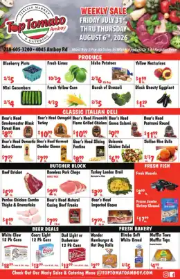 Top Tomato Amboy Weekly Ad