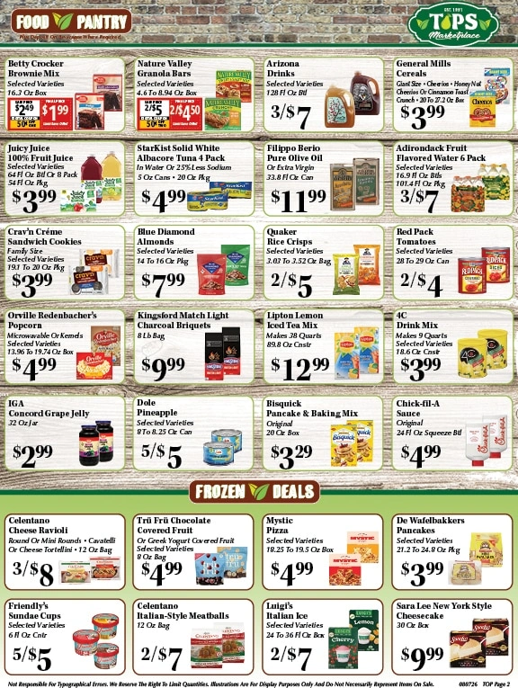Tops Marketplace flyer page 2