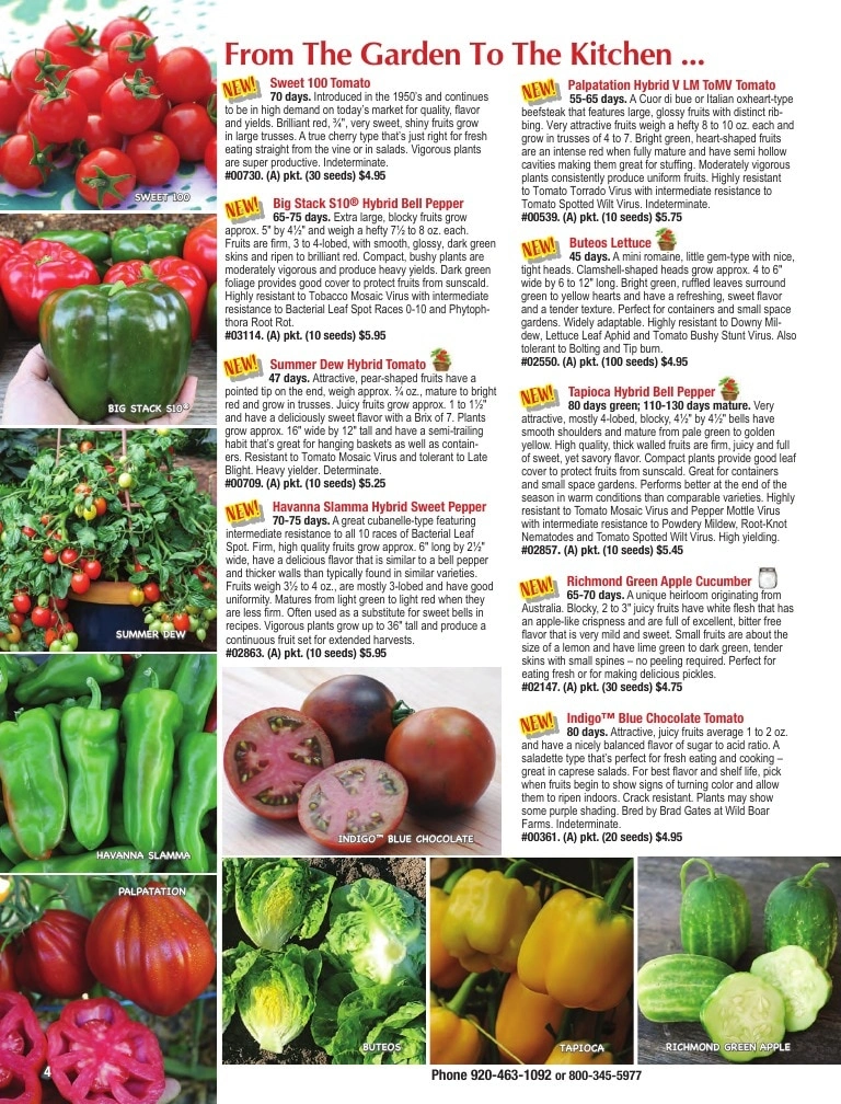 Totally Tomatoes flyer page 4