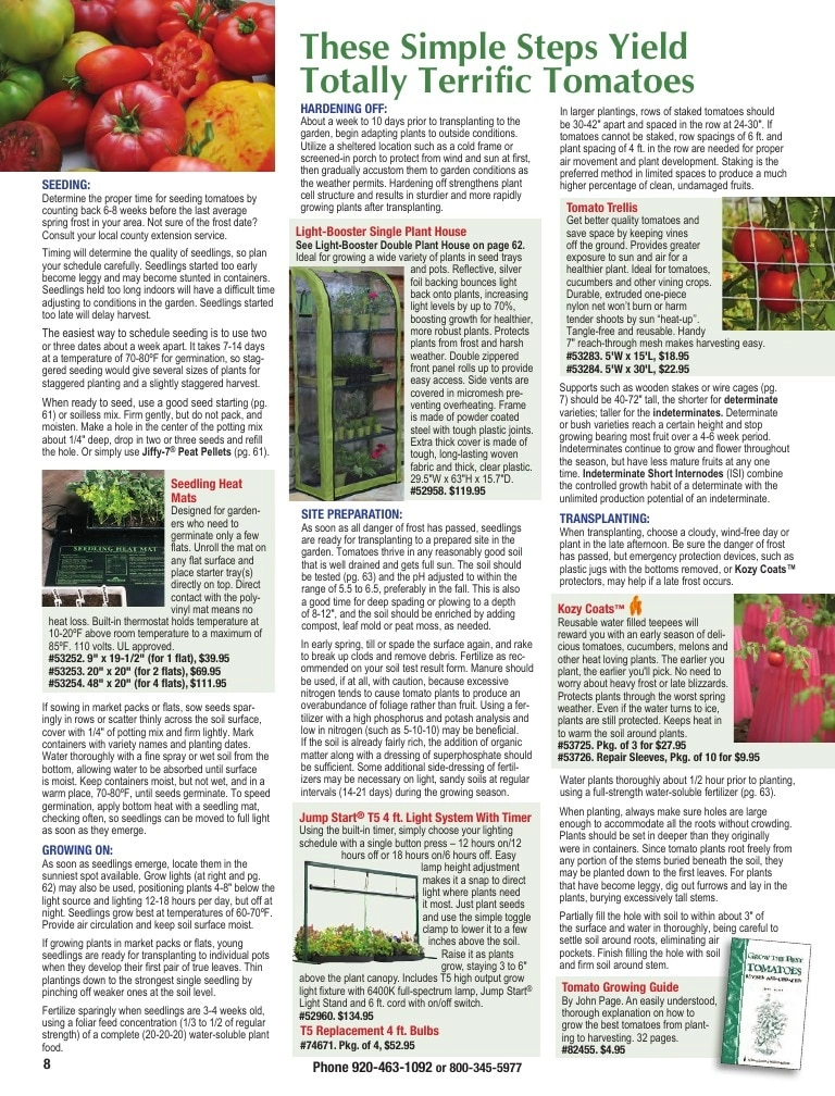 Totally Tomatoes flyer page 8